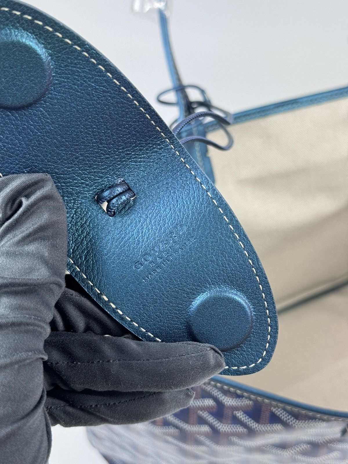 Goyard SAINT LOUIS PM LIMITED EDITION IRIDESCENT BLUE BAG Size ONE SIZE - 12 Thumbnail
