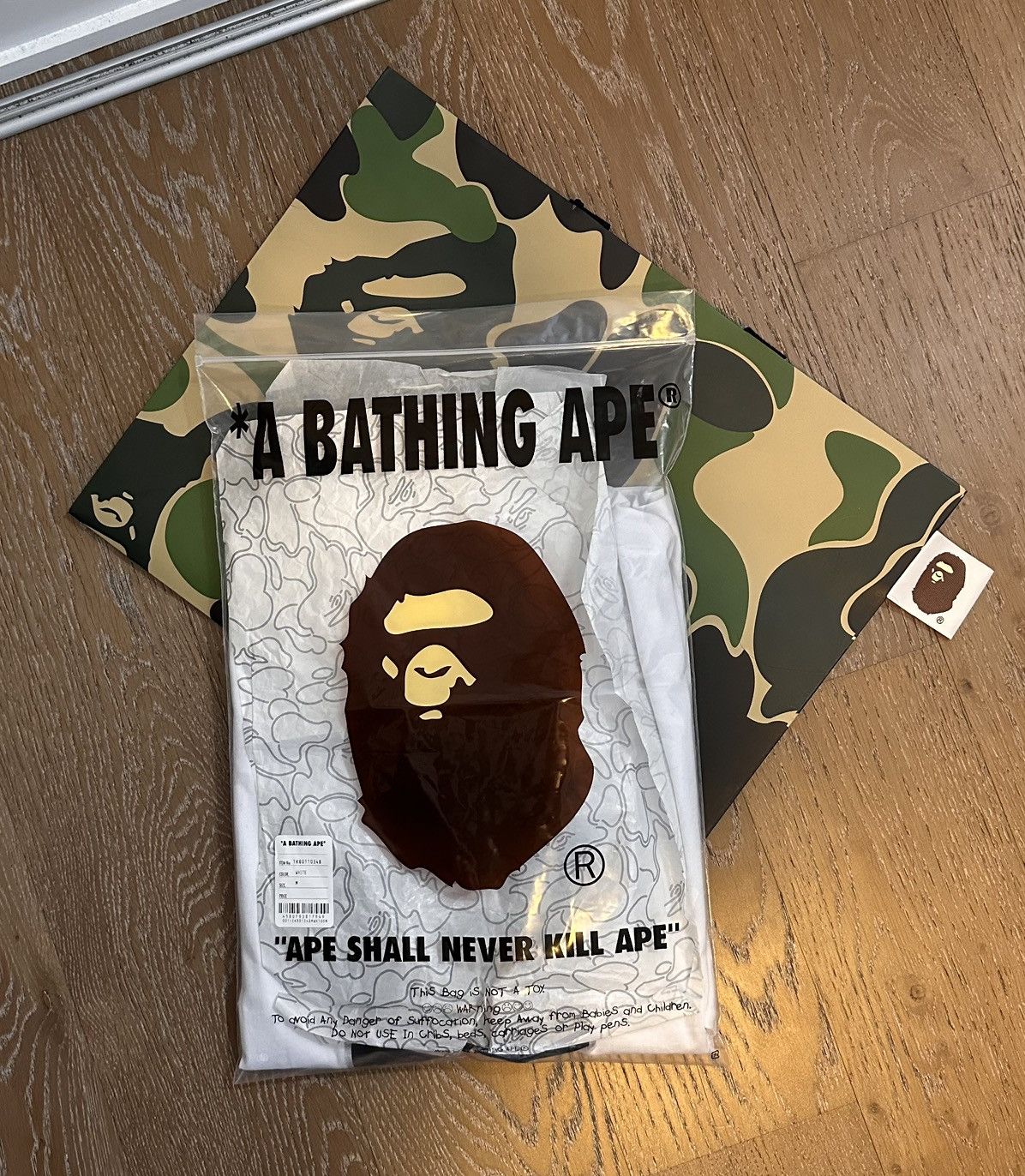 Bape BAPE Pixel Ape Head Relaxed Fit Tee Size US M / EU 48-50 / 2 - 6 Thumbnail