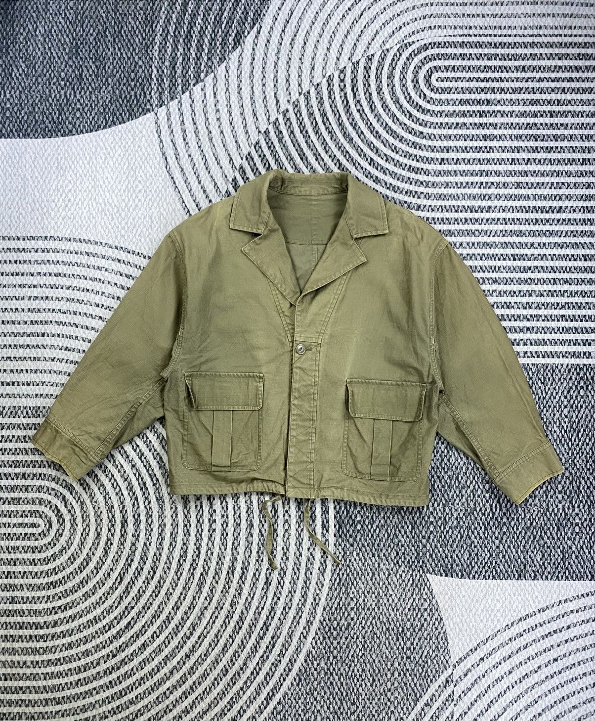 Japanese Brand Vintage Sense Of Place Double Collar Cropped Jacket Size US M / EU 48-50 / 2 - 1 Thumbnail