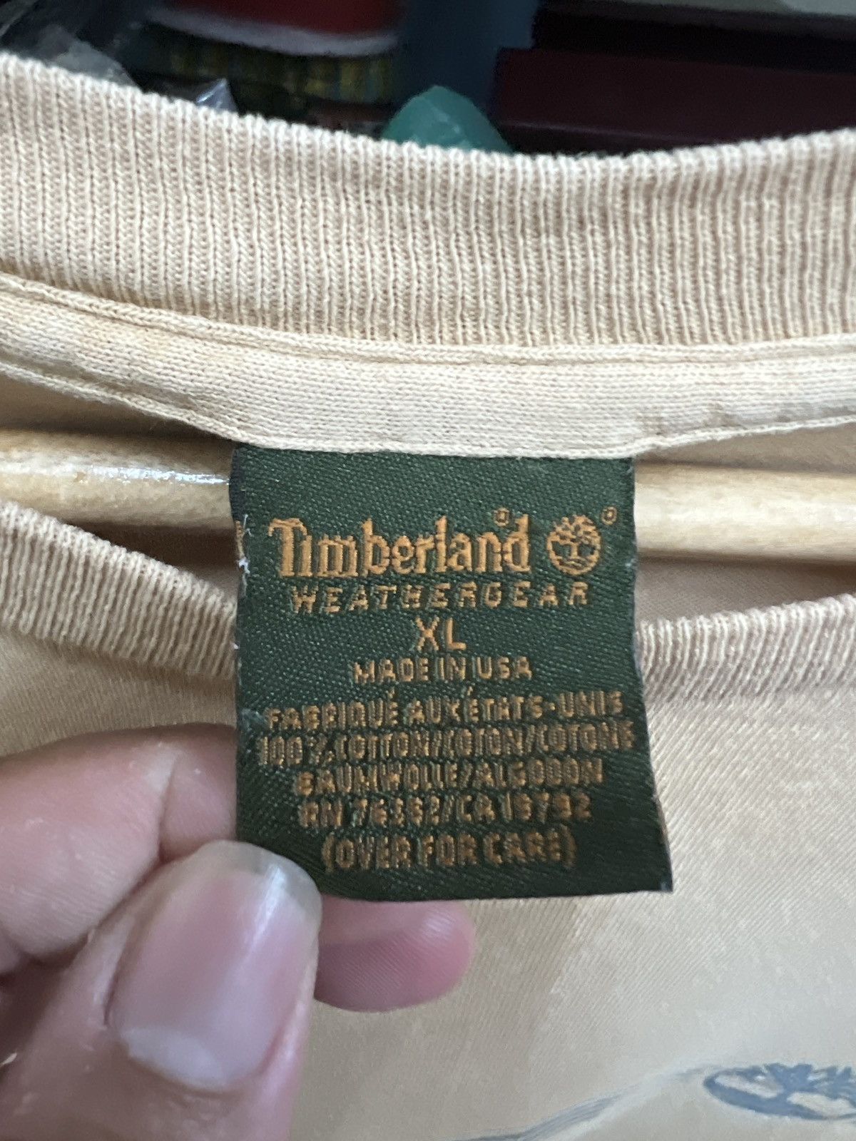 Timberland Timberland long sleeves Tshirt Size US XL / EU 56 / 4 - 2 Thumbnail