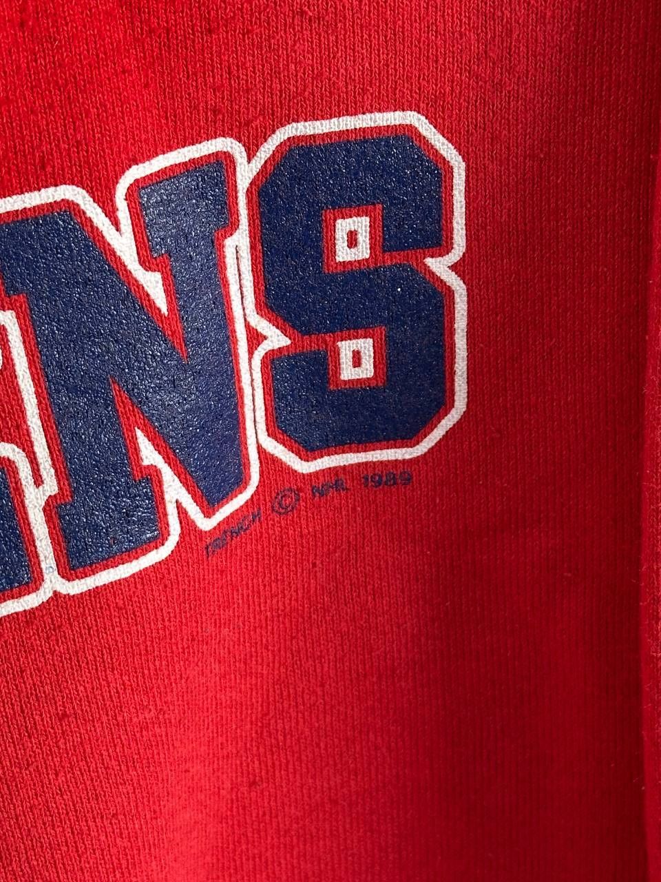 NHL × Vintage 1989 Vintage Montreal Canadiens Sweatshirt Size US M / EU 48-50 / 2 - 9 Thumbnail