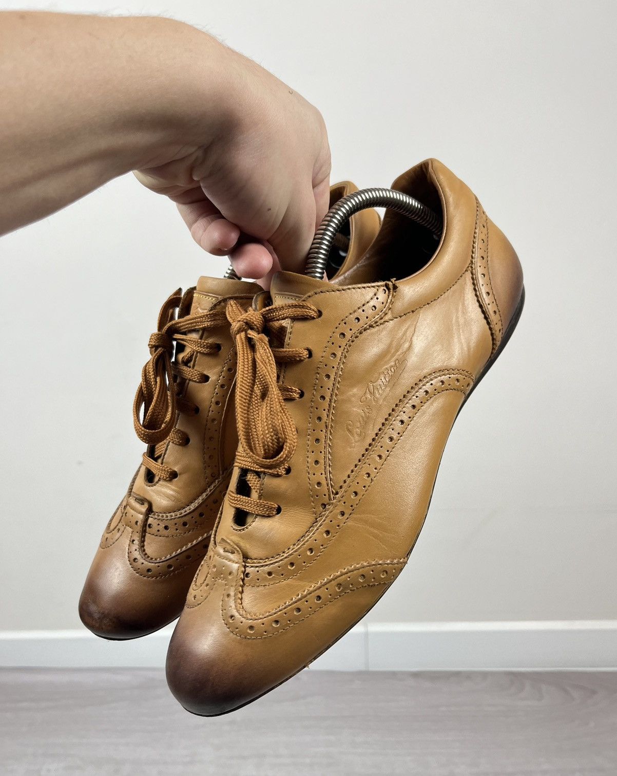 Louis Vuitton Louis Vuitton Baskets Camel Leather Brogues Shoes 9 us Size US 9 / EU 42 - 7 Thumbnail