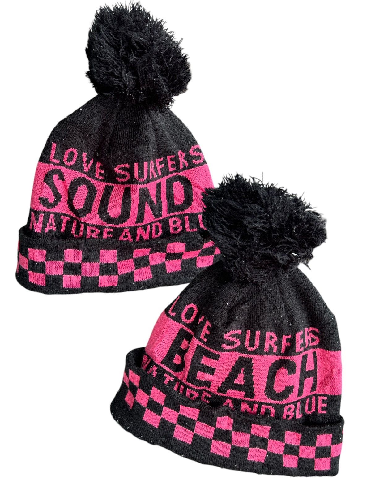 Japanese Brand × Kapital × Vintage Beach Sound Japanese Style Beanie Hats☠️🎌 Size ONE SIZE - 1 Thumbnail