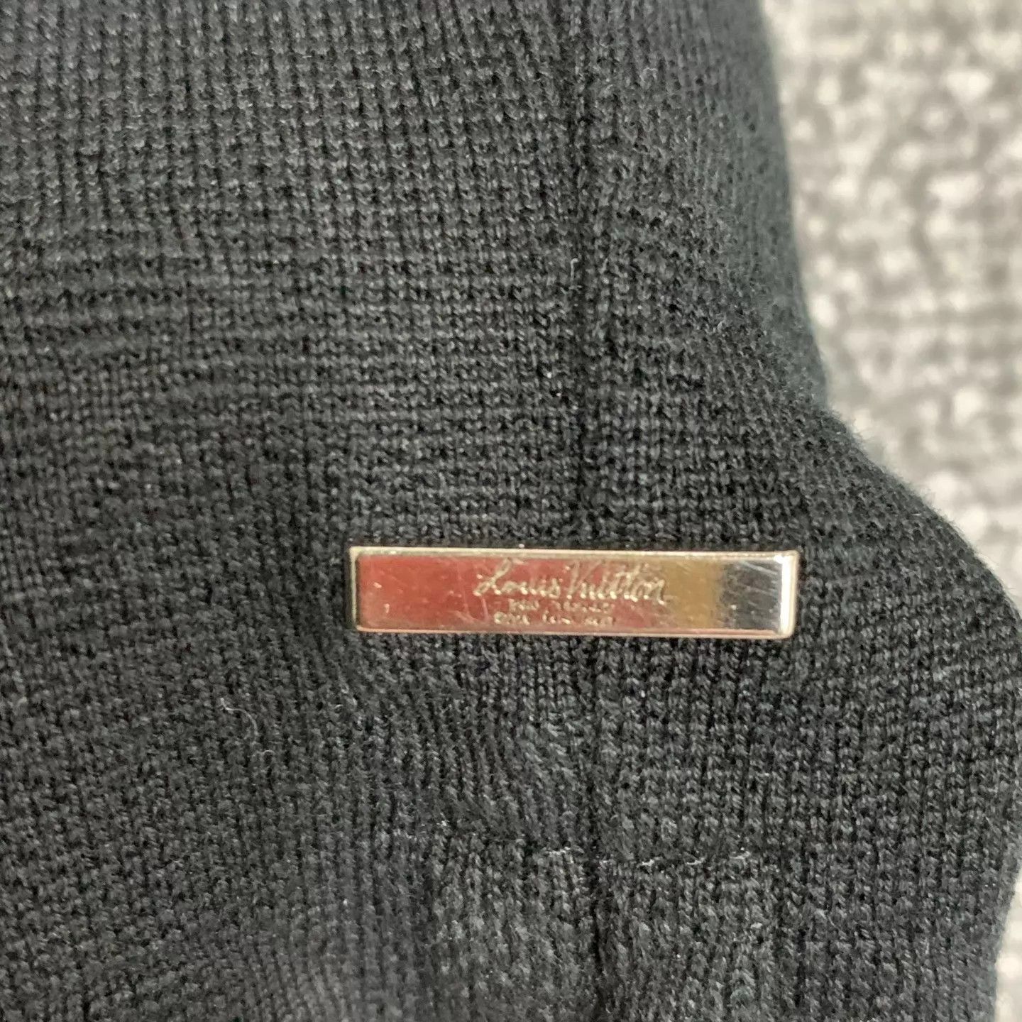 Louis Vuitton LV Black Monogram Pocket Short Sleeve XL 95 New Size US XL / EU 56 / 4 - 7 Thumbnail