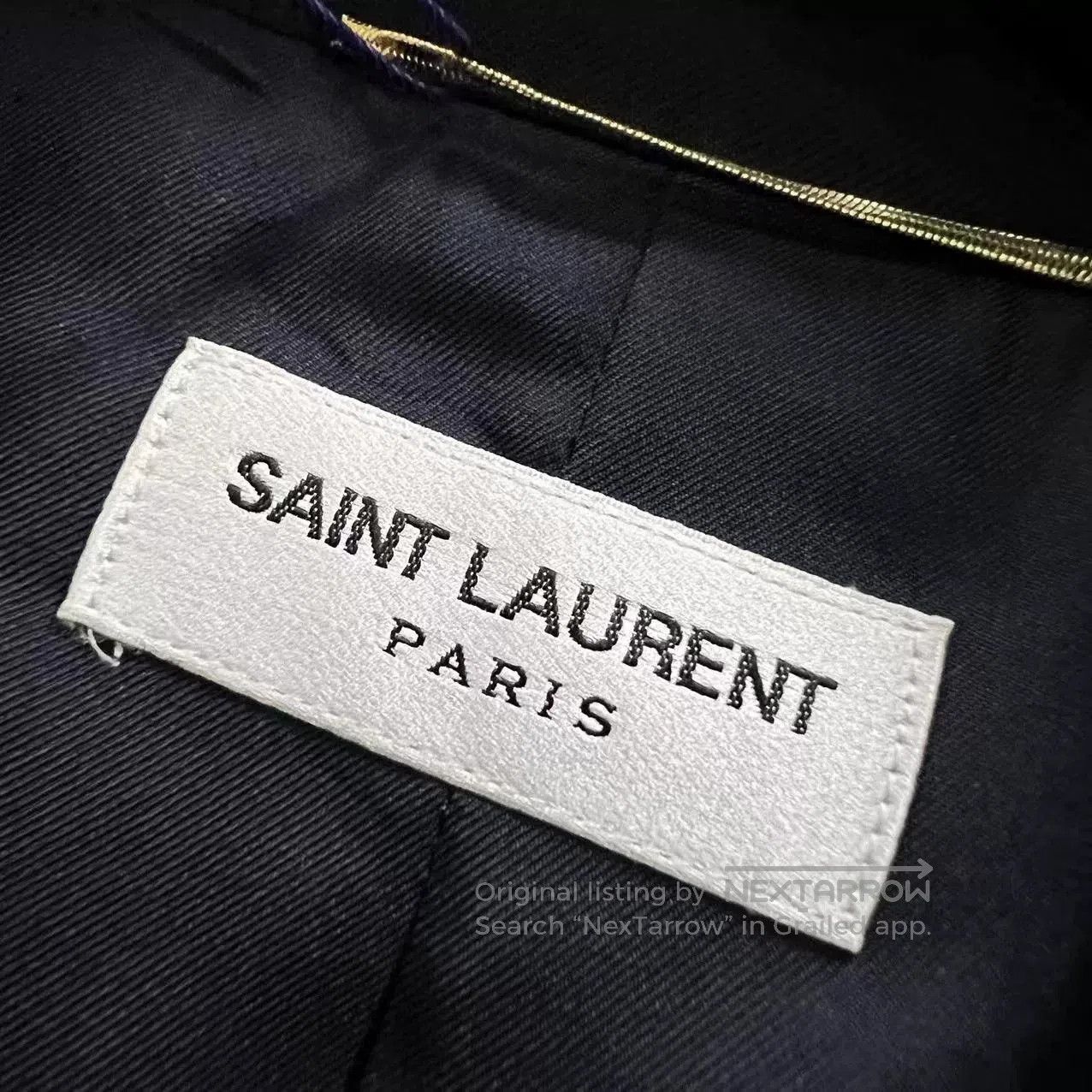 Saint Laurent Paris saint laurent embroidered black blazer jacket. Size US M / EU 48-50 / 2 - 3 Thumbnail
