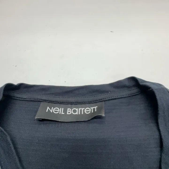 Neil Barrett Neil Barrett Casual Fashion Solid Short Sleeve Shirt -2507 Size US XL / EU 56 / 4 - 3 Thumbnail