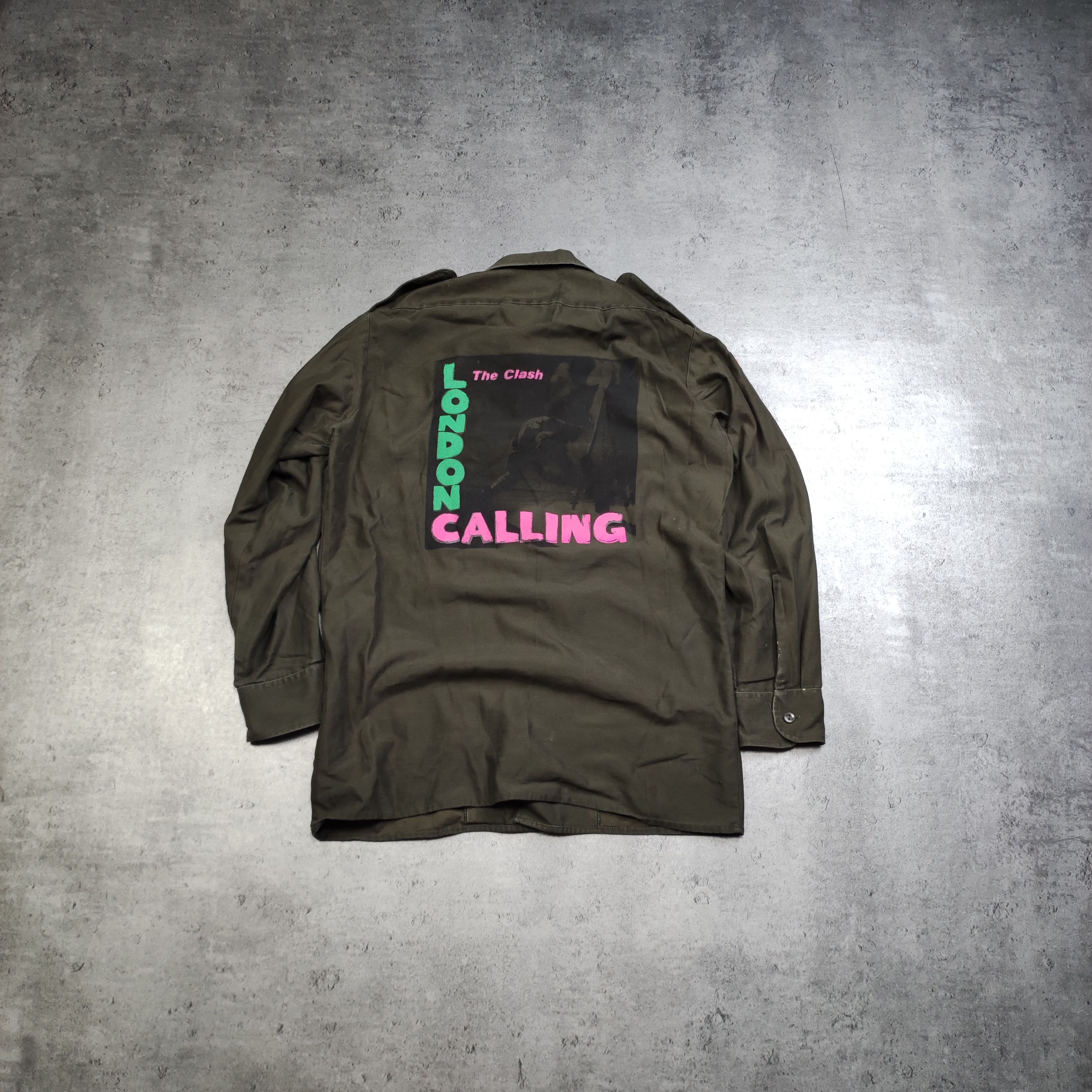Band Tees RARE Germany Military Clash London Calling Custom Shirt Size US M / EU 48-50 / 2 - 1 Thumbnail