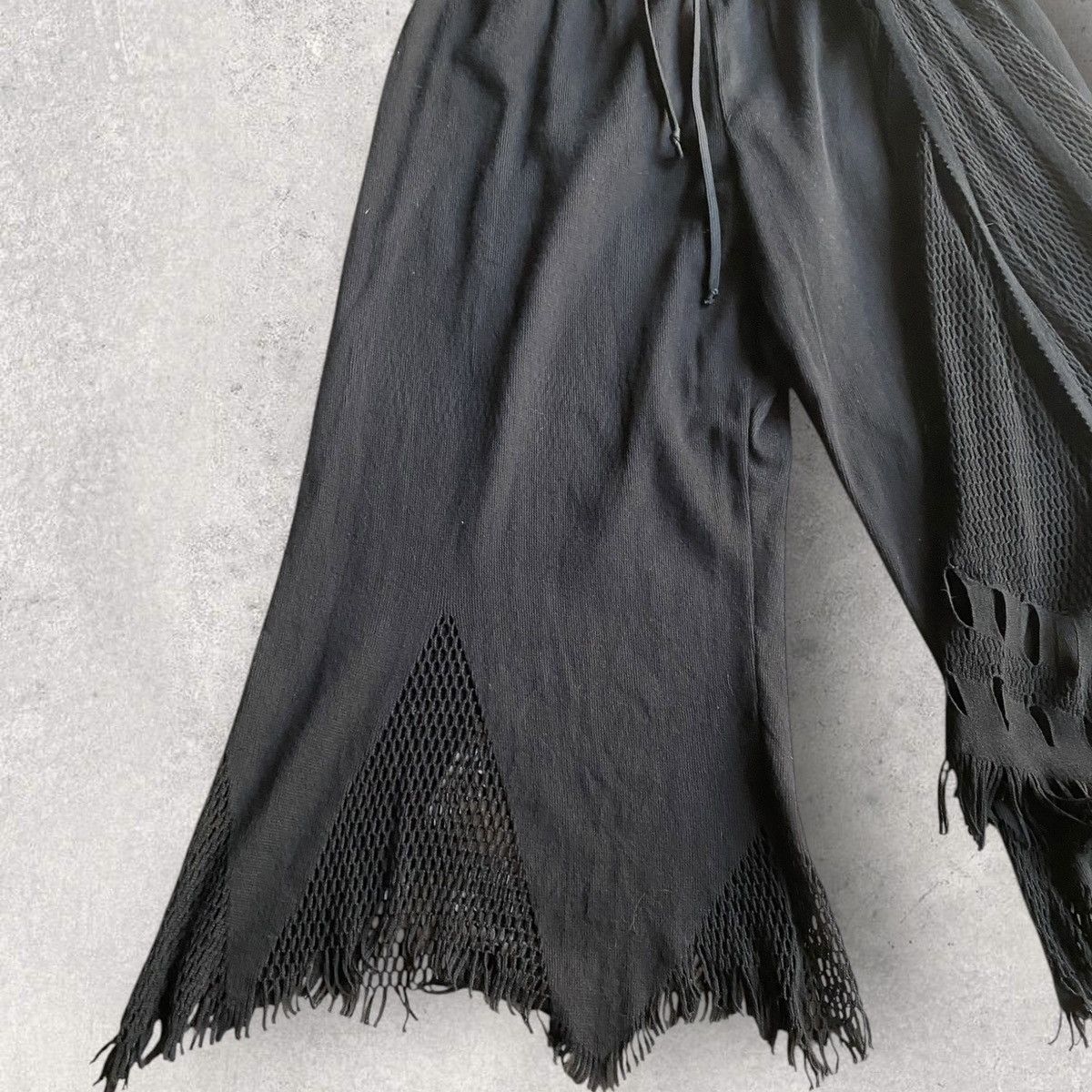 Issey Miyake A.Poc Knit Mesh Drawstring Pants Size US 32 / EU 48 - 6 Thumbnail