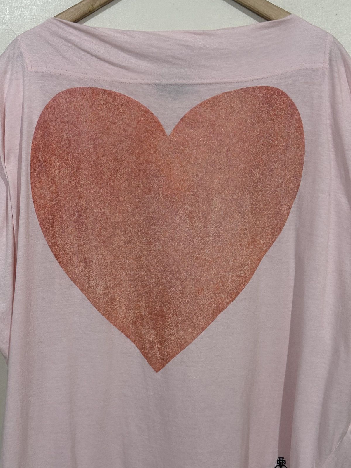Vivienne Westwood Vivienne Westwood Heart Tshirt Size L / US 10 / IT 46 - 6 Thumbnail