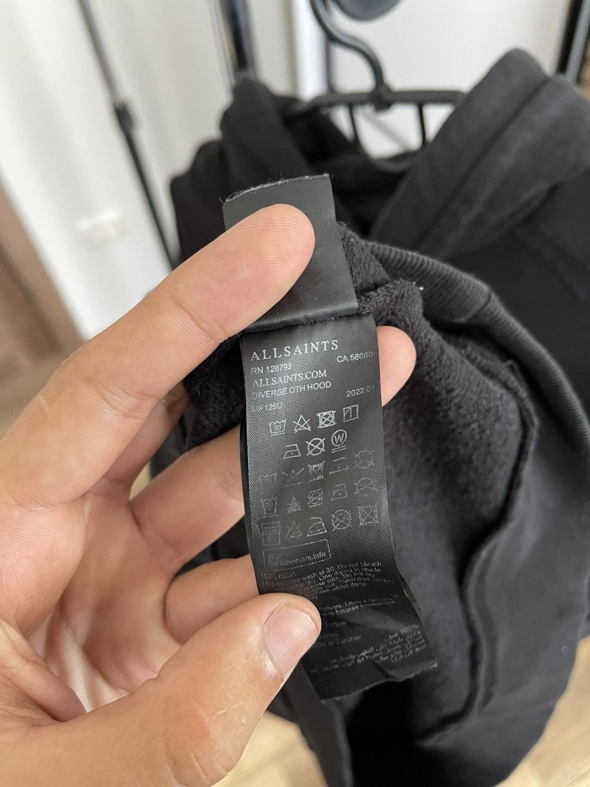 Allsaints Allsaint Hoodie Pullover Big Logo Size US S / EU 44-46 / 1 - 11 Thumbnail