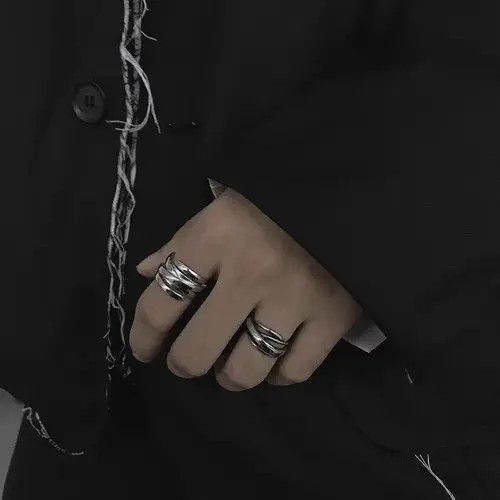 Japanese Brand Retro punk rings Size ONE SIZE - 2 Thumbnail