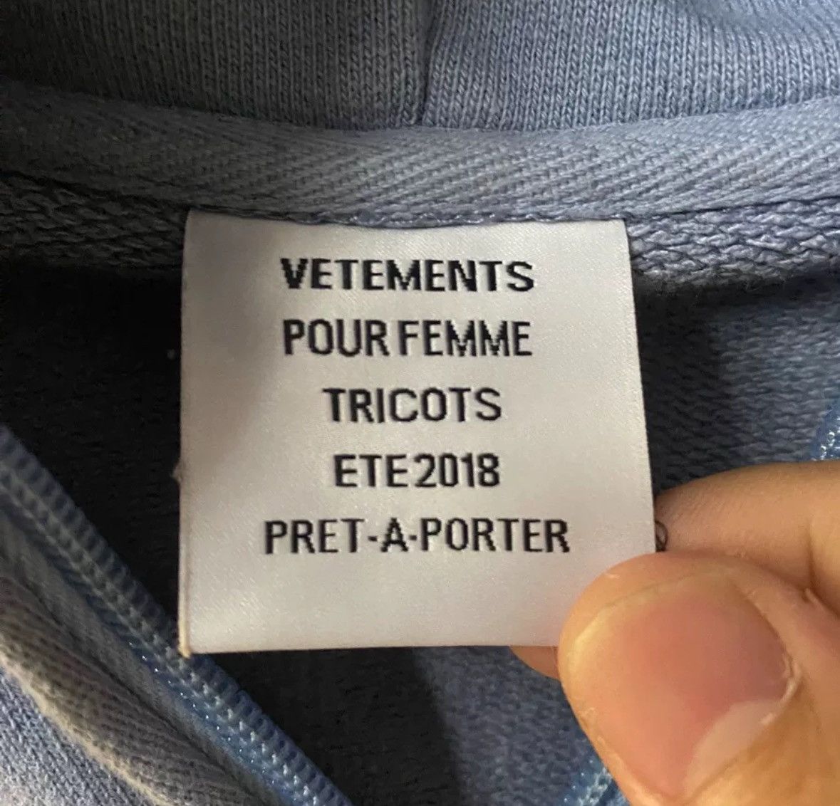 Vetements Vetements 18ss zipper jacket 2412-Nextarrow Size US S / EU 44-46 / 1 - 7 Thumbnail