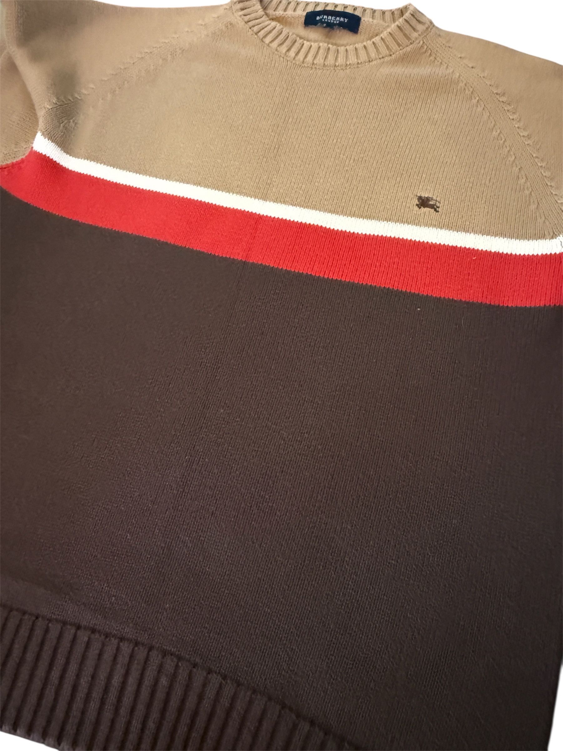 Burberry Burberry rare sweater jumper cotton size L camel Size US L / EU 52-54 / 3 - 8 Thumbnail