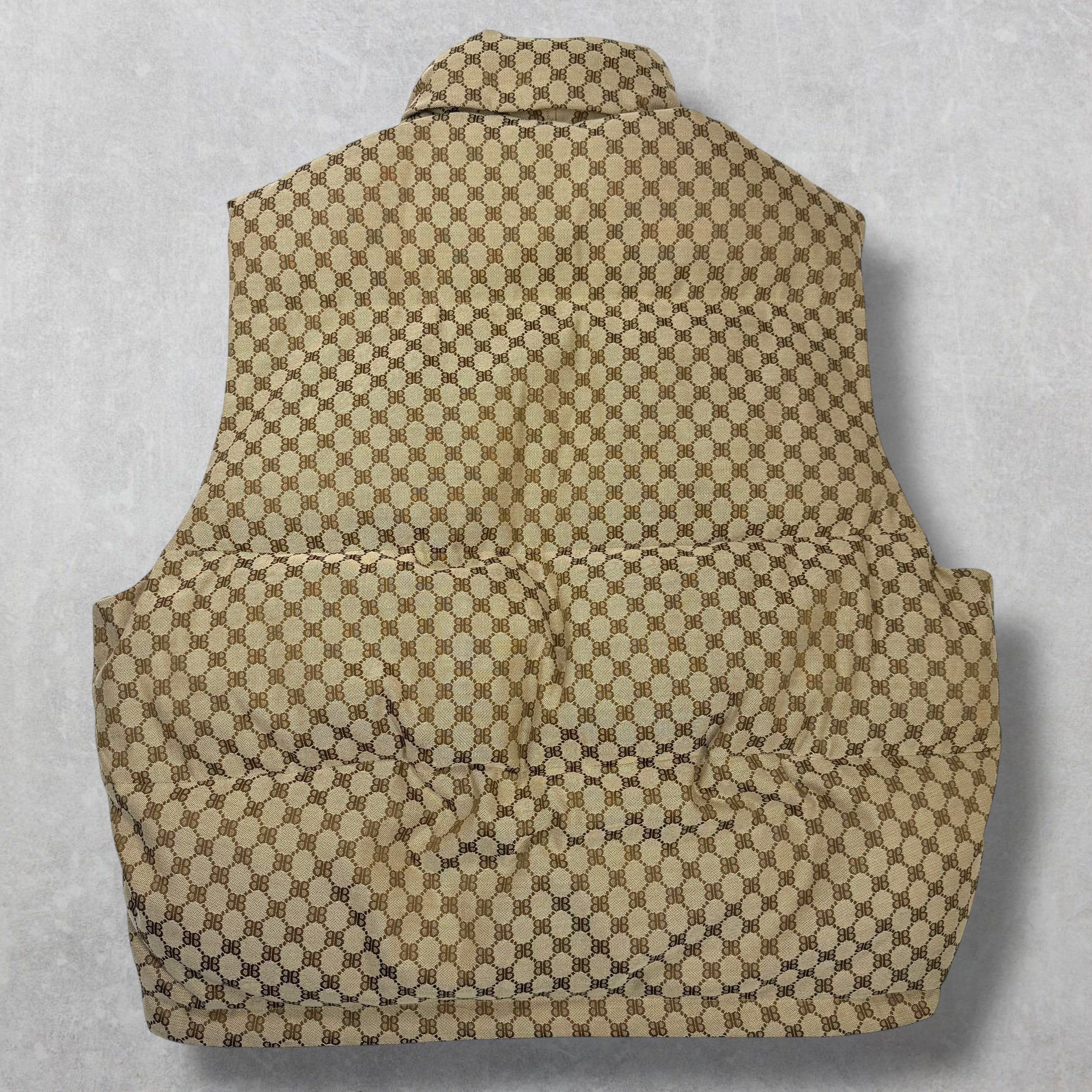 Balenciaga × Gucci Gucci x Balenciaga "The Hacker Project" Cocoon Vest 50 (XXL) Size US XXL / EU 58 / 5 - 2 Thumbnail