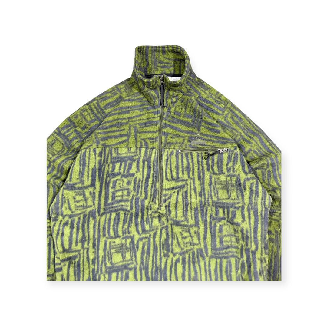 Nike ACG Vtg🌟Y2k Nike Ach Tokka Tribe Ovp 1/4 Zipper Pullover Fleece Size US M / EU 48-50 / 2 - 4 Thumbnail