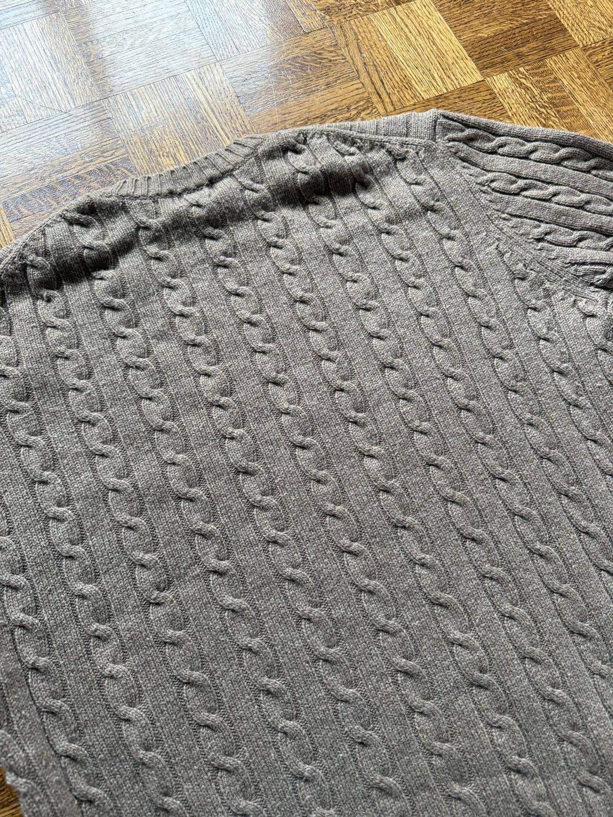 L.L. Bean Vintage L.L. Bean Textured Cable Knit Sweater Size US XL / EU 56 / 4 - 6 Thumbnail