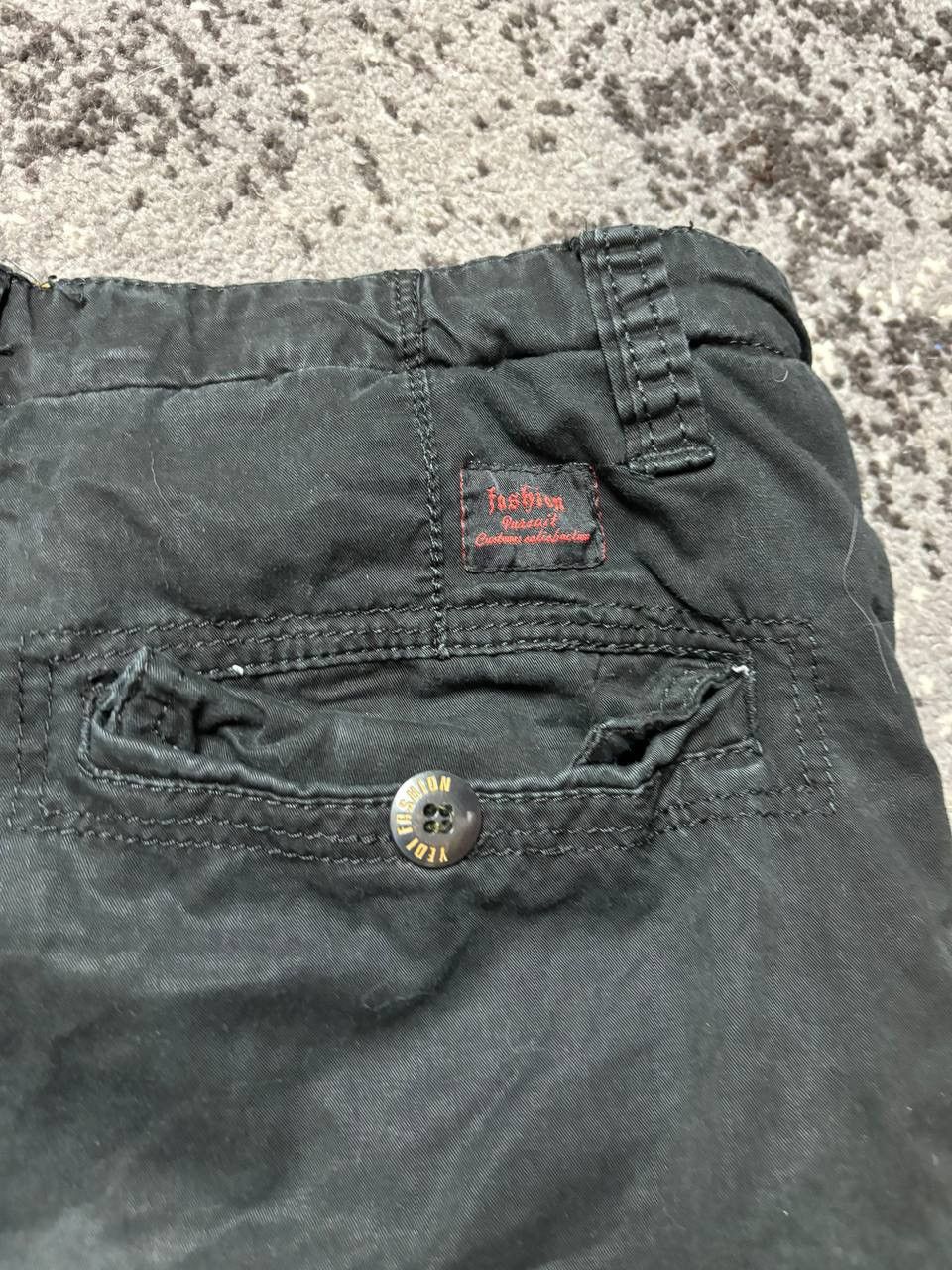 Japanese Brand × Vintage Vintage Y2K Yedifashoin Cargo Faded Shorts Size US 31 - 6 Thumbnail
