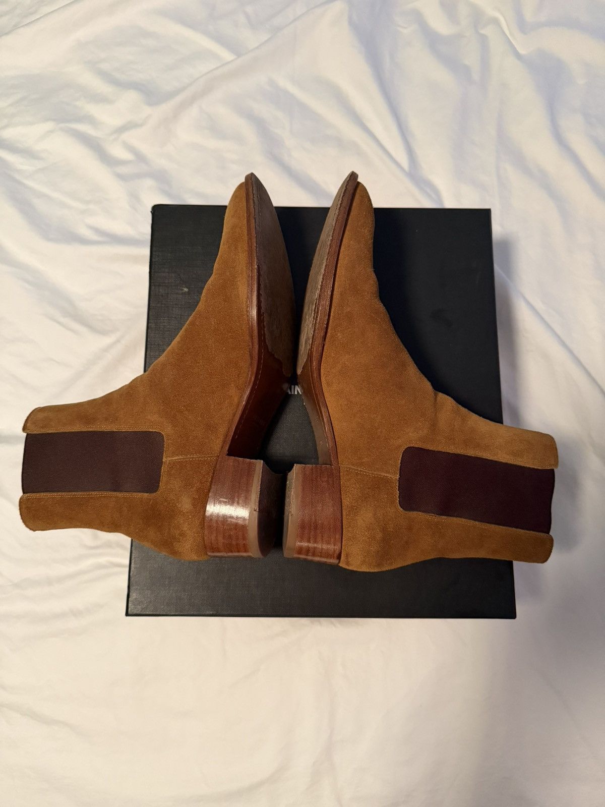 Saint Laurent Paris FW13 Ochre Chelsea Boot Size US 9.5 / EU 42-43 - 3 Thumbnail