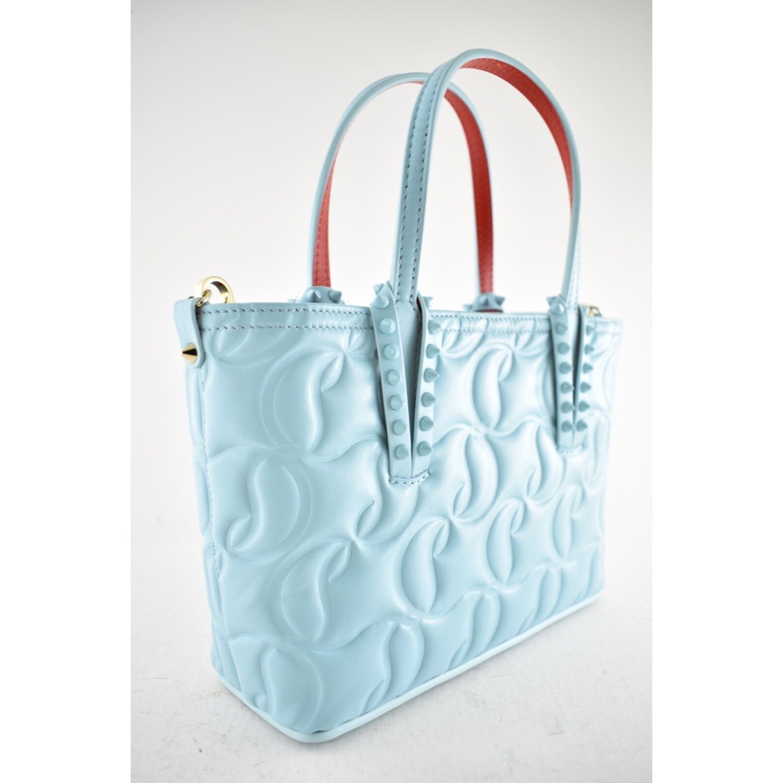 Christian Louboutin Christian Louboutin Cabata Mini Leather Tote Crossbody Bag Size ONE SIZE - 4 Thumbnail