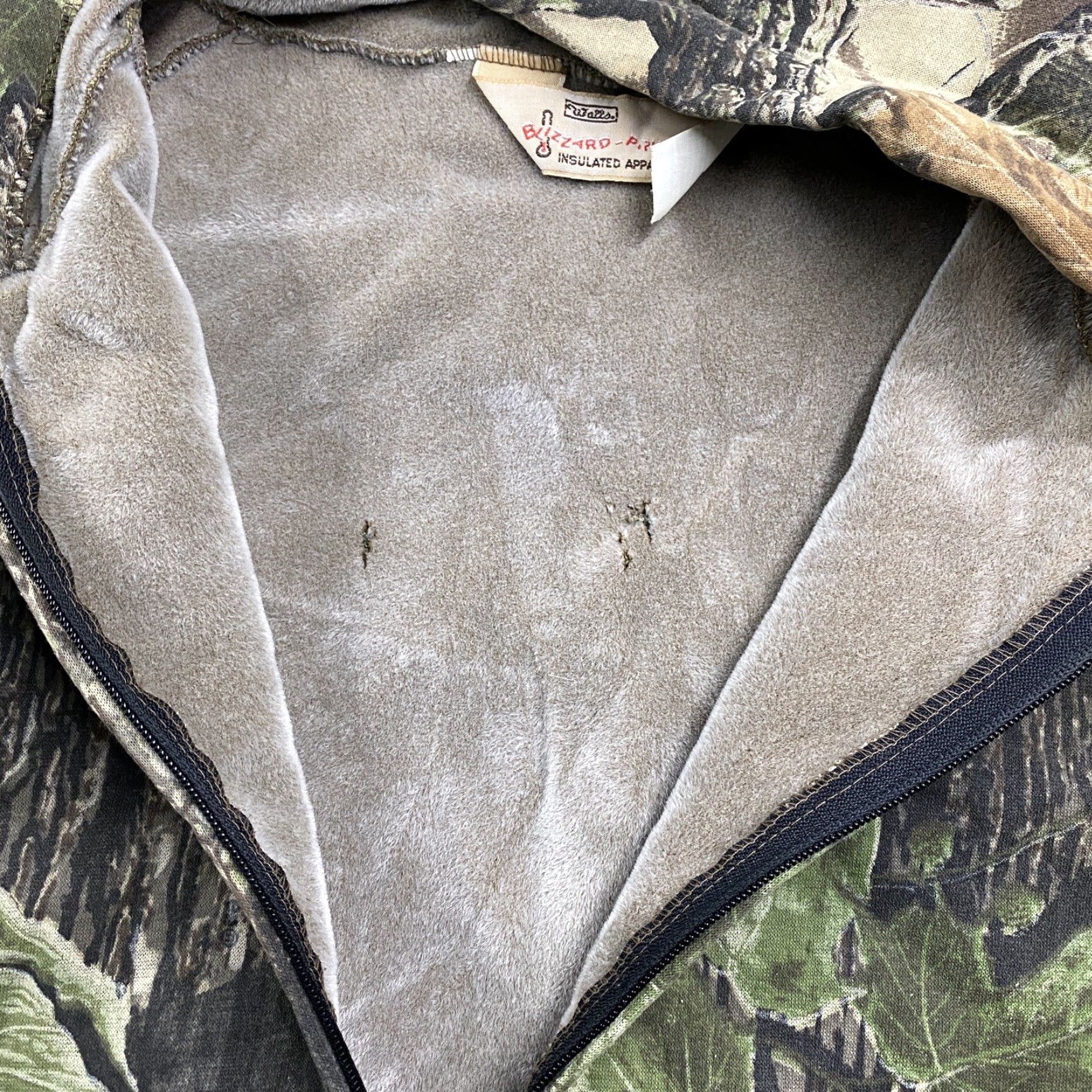Realtree VINTAGE Realtree Camo Hoodie Mens 2XL Green WALLS Blizzard Pruf Sweatshirt USA Crew Zip Size US XXL / EU 58 / 5 - 5 Thumbnail