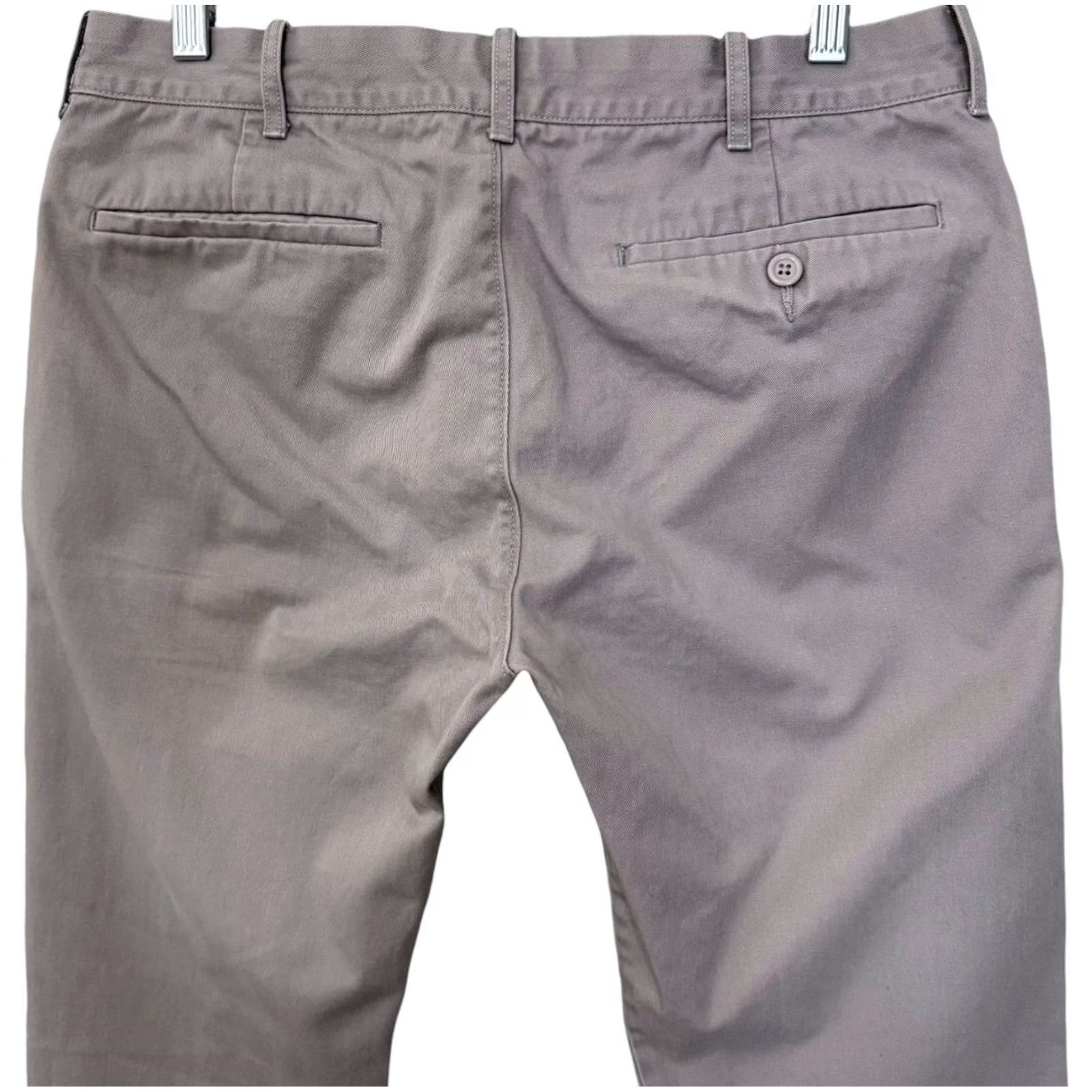J.Crew J.Crew The Driggs Flat-Front Chino Pants Gray Men 32X32 Casual Preppy Golf Work Shirt/Pants Size US 32 / EU 48 - 6 Thumbnail