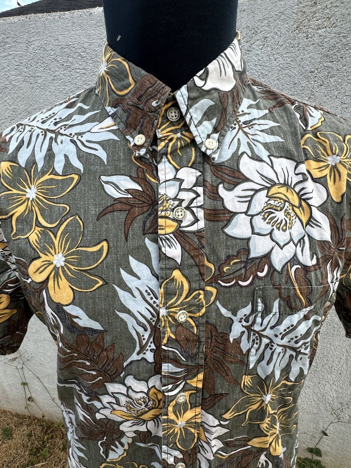 Reyn Spooner PreOwned Reyn Spooner Tailored Fit Hawaiian Print Men's M Size US M / EU 48-50 / 2 - 3 Thumbnail