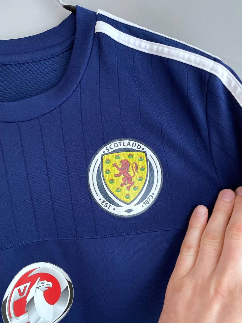 Adidas Scotland National Team Training Football Soccer Jersey, M Size US M / EU 48-50 / 2 - 6 Thumbnail