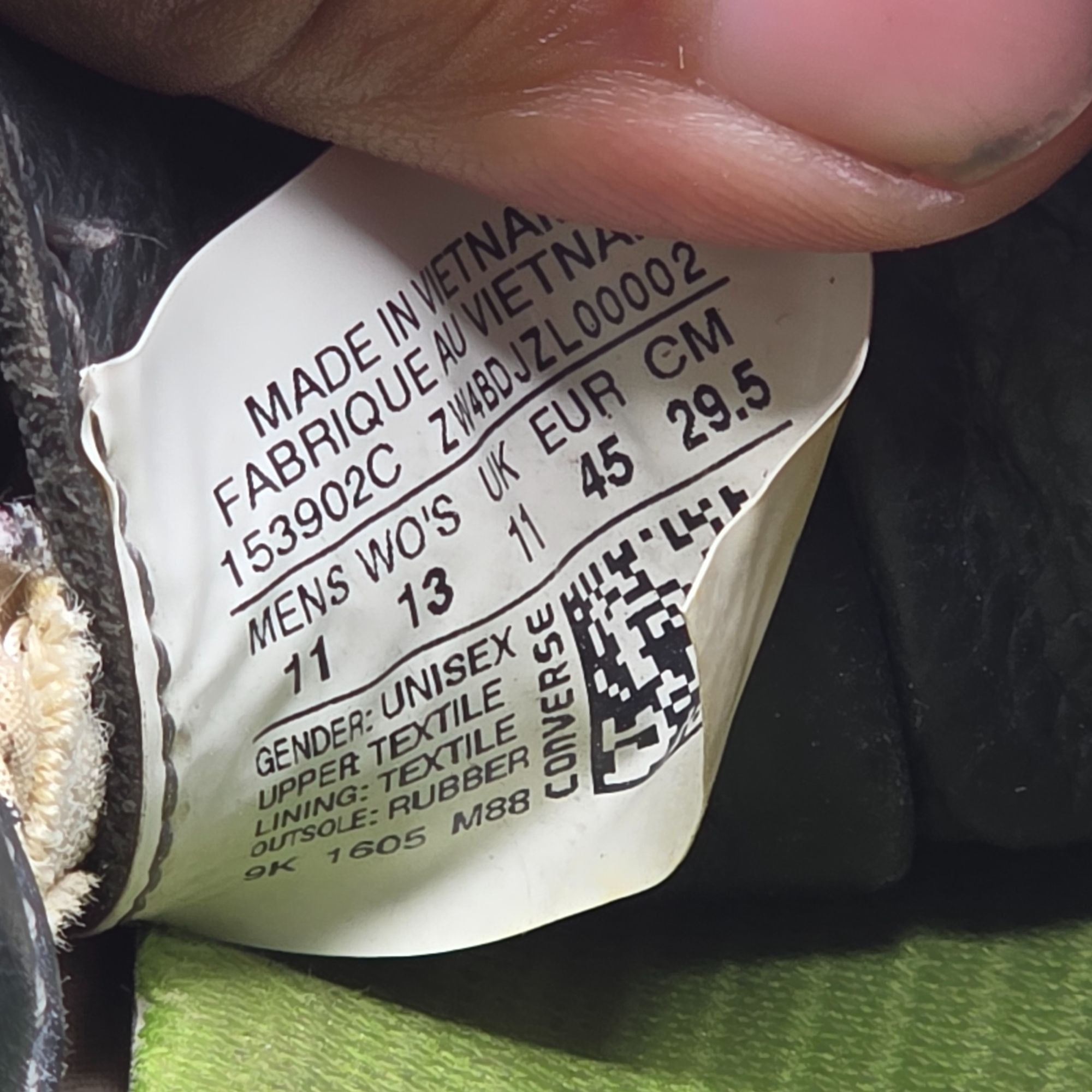 Converse × John Varvatos Converse x John Varvatos Mens Size 11 Nickel Gray Shoes Casu Size US 11 / EU 44 - 6 Thumbnail