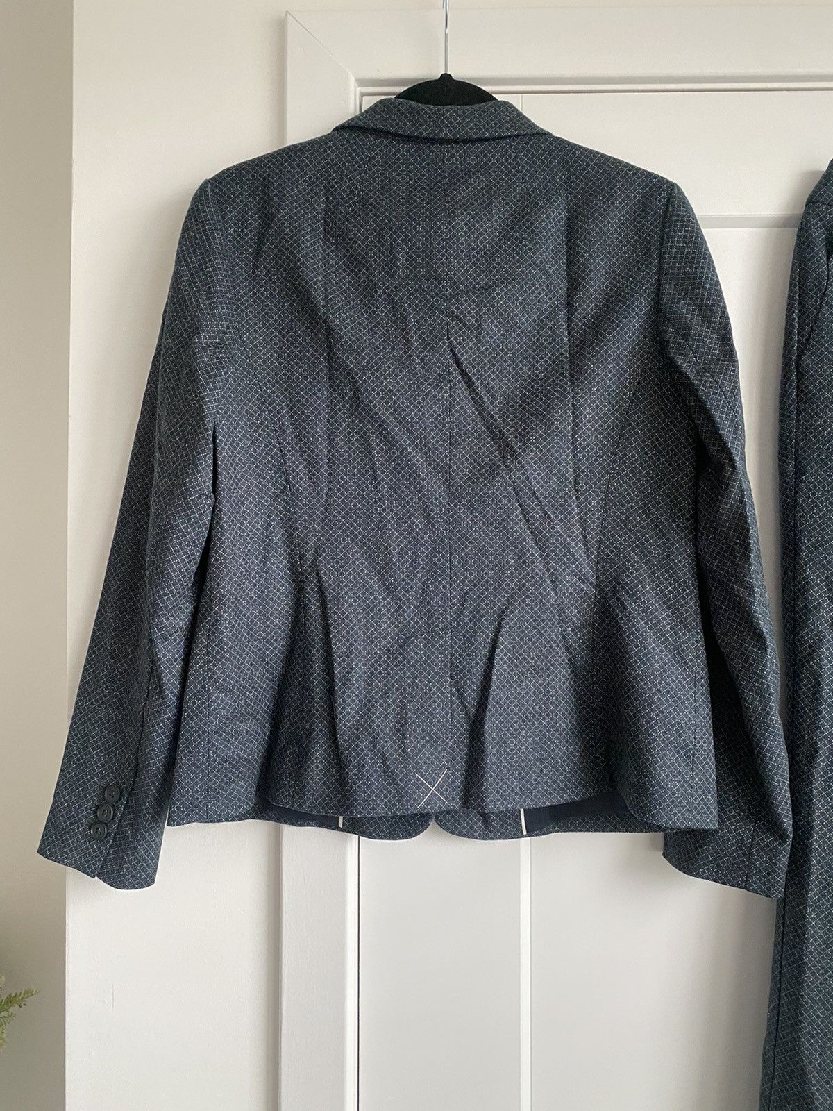 Talbots Talbots 2pc Pant Suit Blazer Blue Stretch Wool Size 6 New Size M / US 6-8 / IT 42-44 - 7 Thumbnail