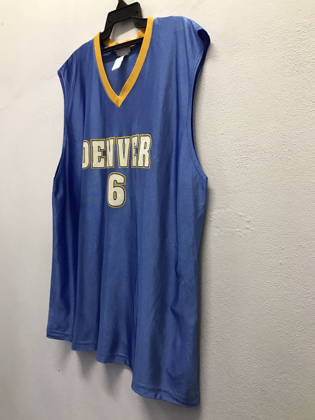 NBA × Vintage Vintage NBA Denver Martin 6 Sleeveless Jerseys Size US XXL / EU 58 / 5 - 6 Thumbnail