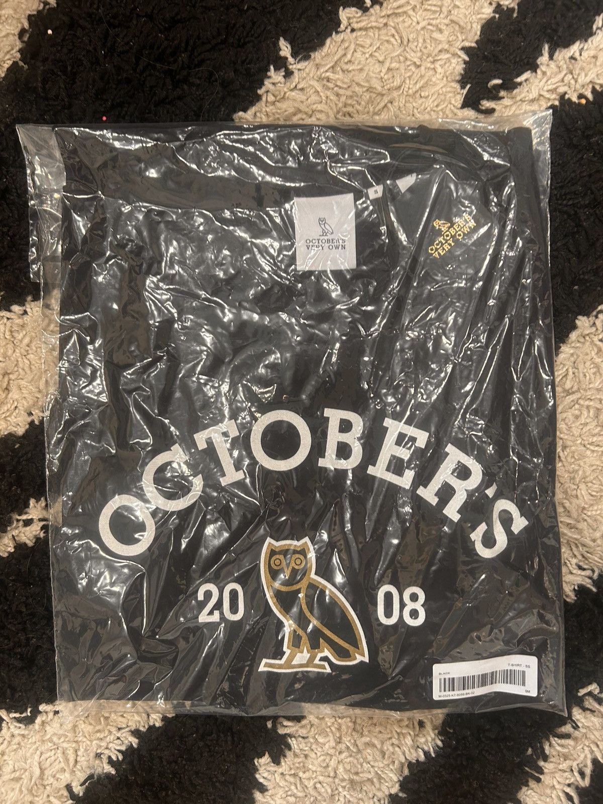 October's Very Own OVO Owl Logo T-Shirt Black Size S Brand New Sealed Size US S / EU 44-46 / 1 - 1 Thumbnail