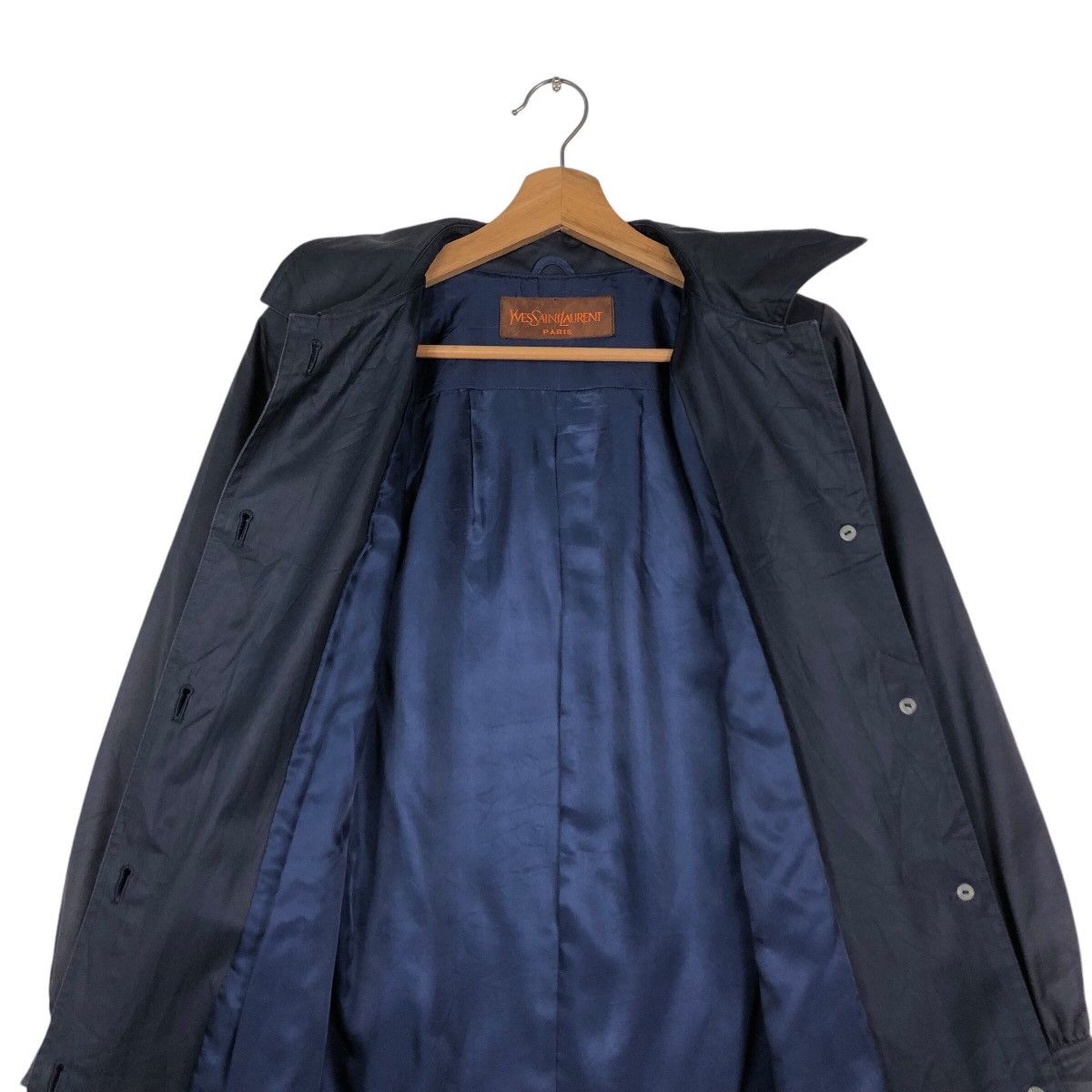 Designer × Japanese Brand × Yves Saint Laurent 📌Vintage Long Jacket Yves Saint Laurent Paris Size US M / EU 48-50 / 2 - 15 Thumbnail