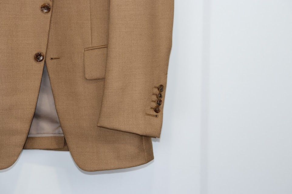 Tom Ford o1rshd1 New Spencer Giacca Jacket in Tan Size US S / EU 44-46 / 1 - 5 Thumbnail