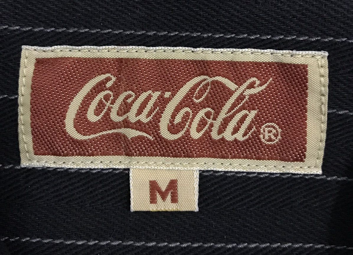 Coca Cola × Vintage Vintage Coca Cola Coke Trade-marks Long Sleeve Shirt ButtonUp Size US M / EU 48-50 / 2 - 12 Thumbnail