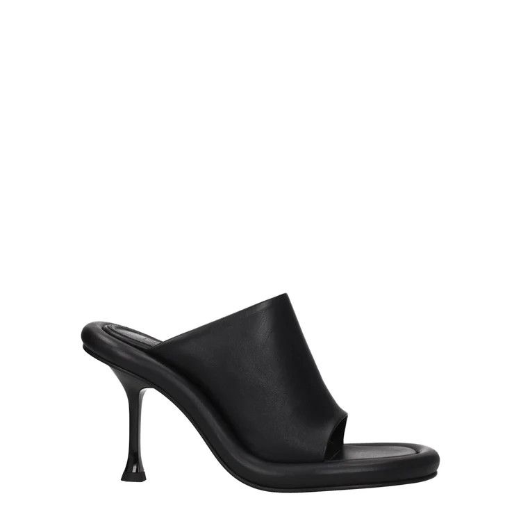 JW Anderson ob1o1e1124 Leather Sandals in Black Size US 10 / IT 40 - 1 Thumbnail