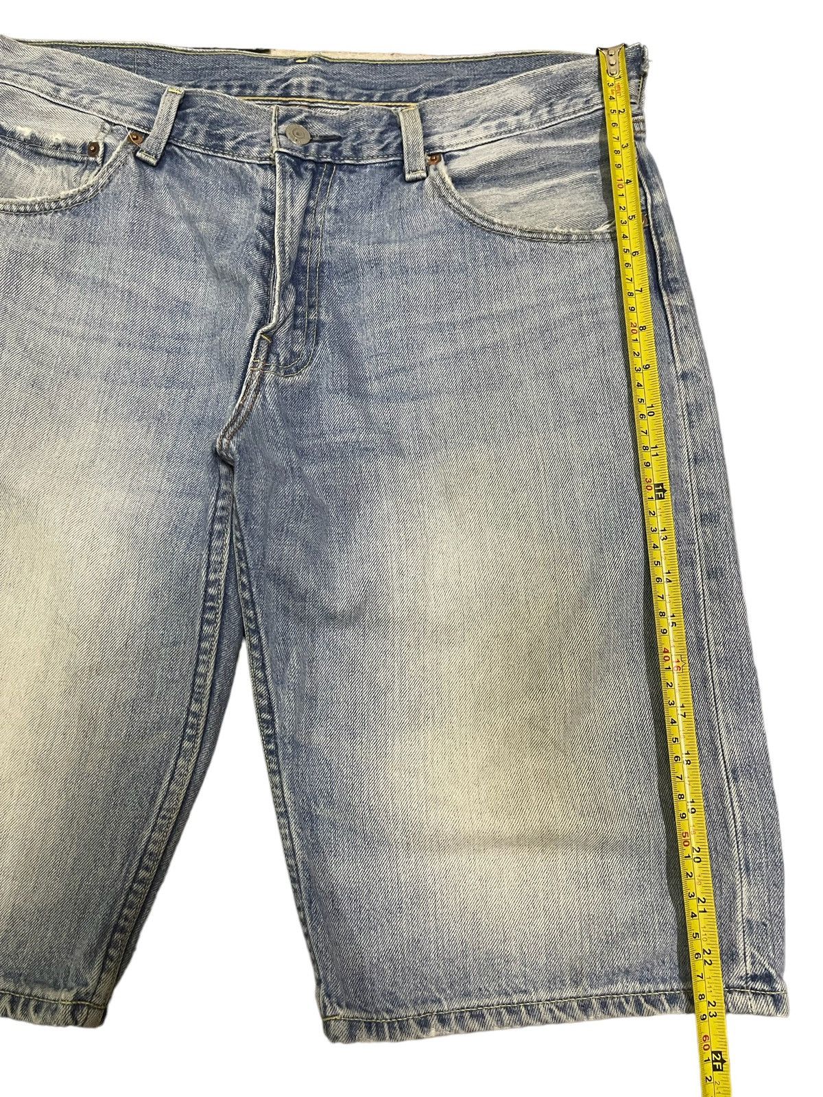Levi's Vintage Levis Classic Blue Wash Short Jeans Size US 34 / EU 50 - 9 Thumbnail