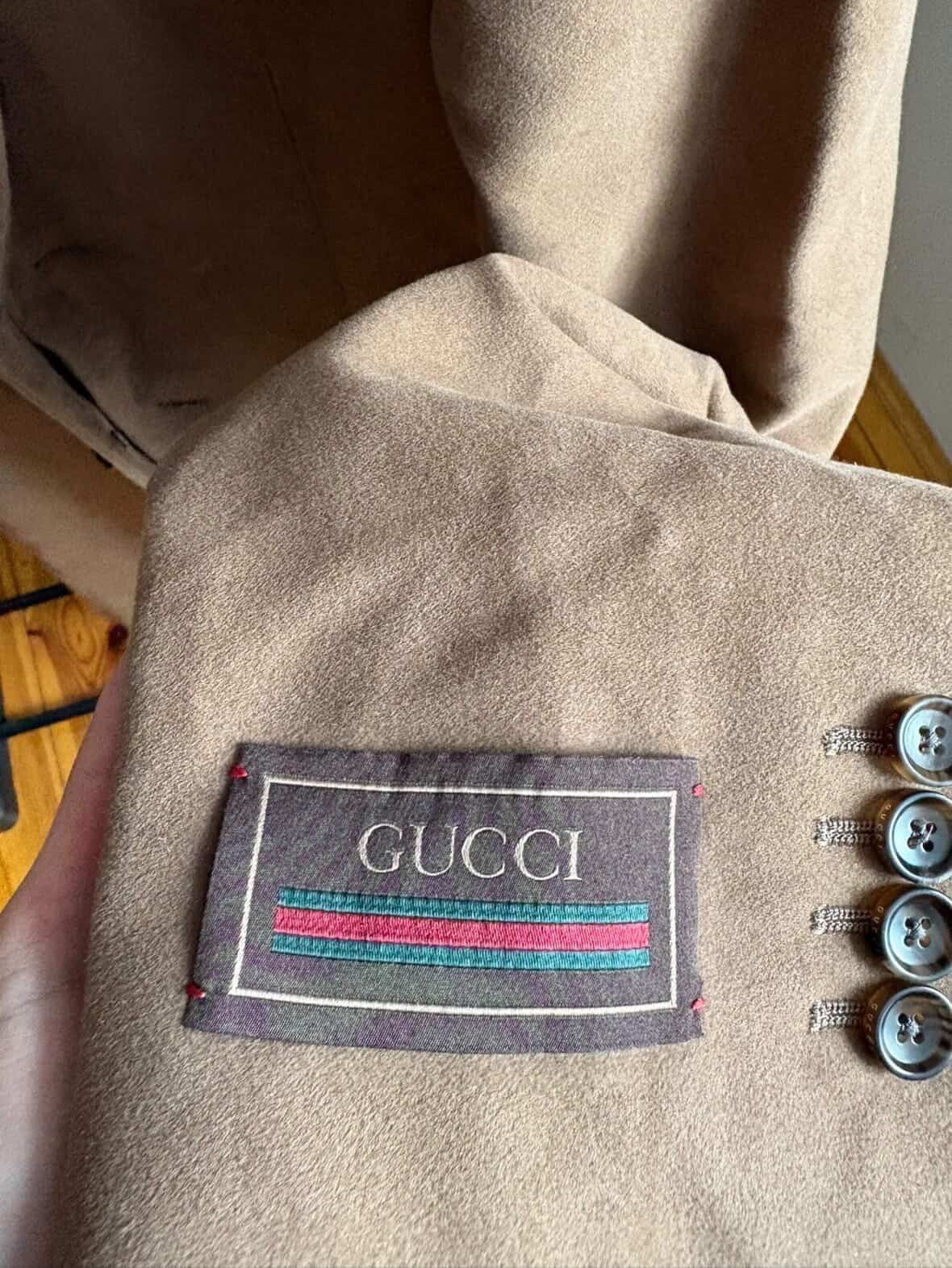 Gucci Gucci mens single breasted coat Size US L / EU 52-54 / 3 - 3 Thumbnail