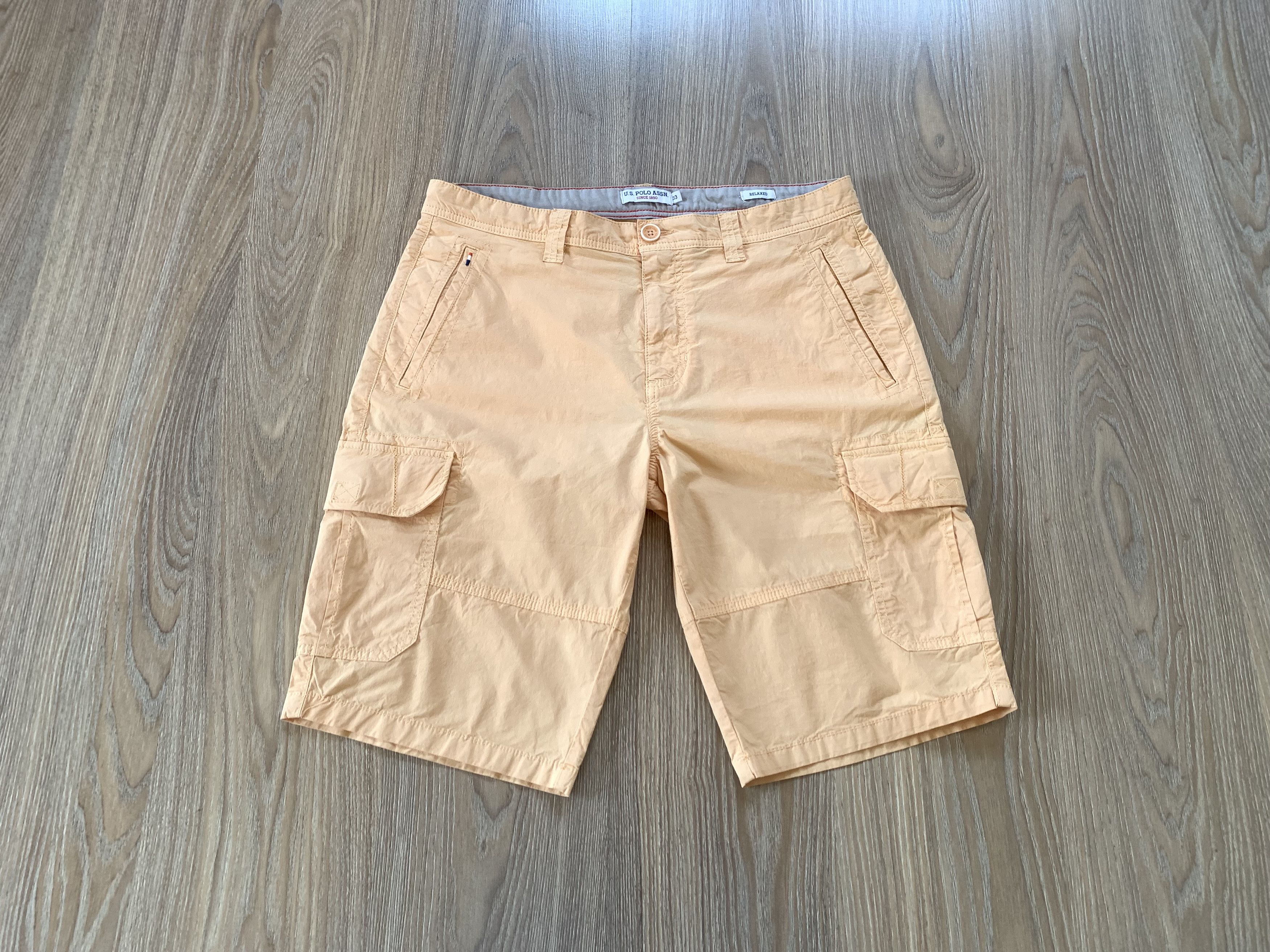 U.S. Polo Assn. U.S. Polo Assn Relaxed Cargo Shorts Size US 33 - 1 Thumbnail