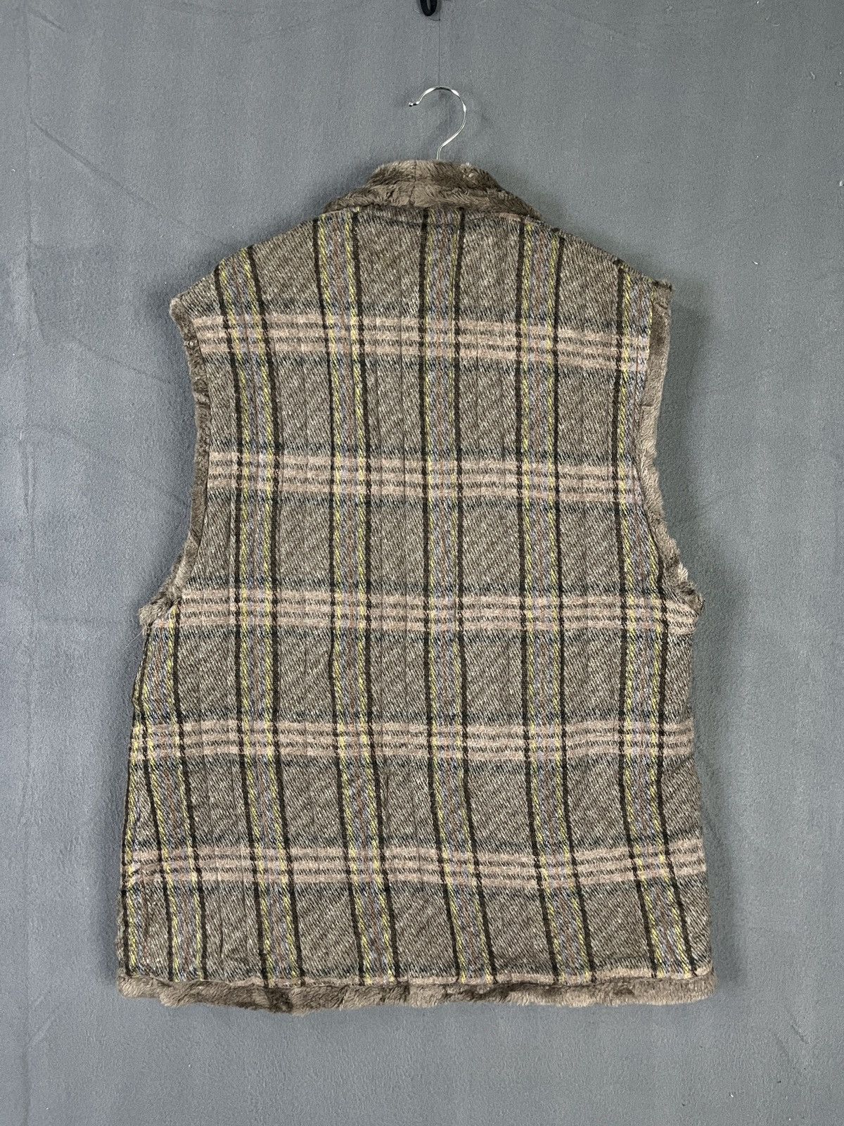 Vintage Valentino Coupeau Paris Fur Lined Vest Size US M / EU 48-50 / 2 - 2 Thumbnail
