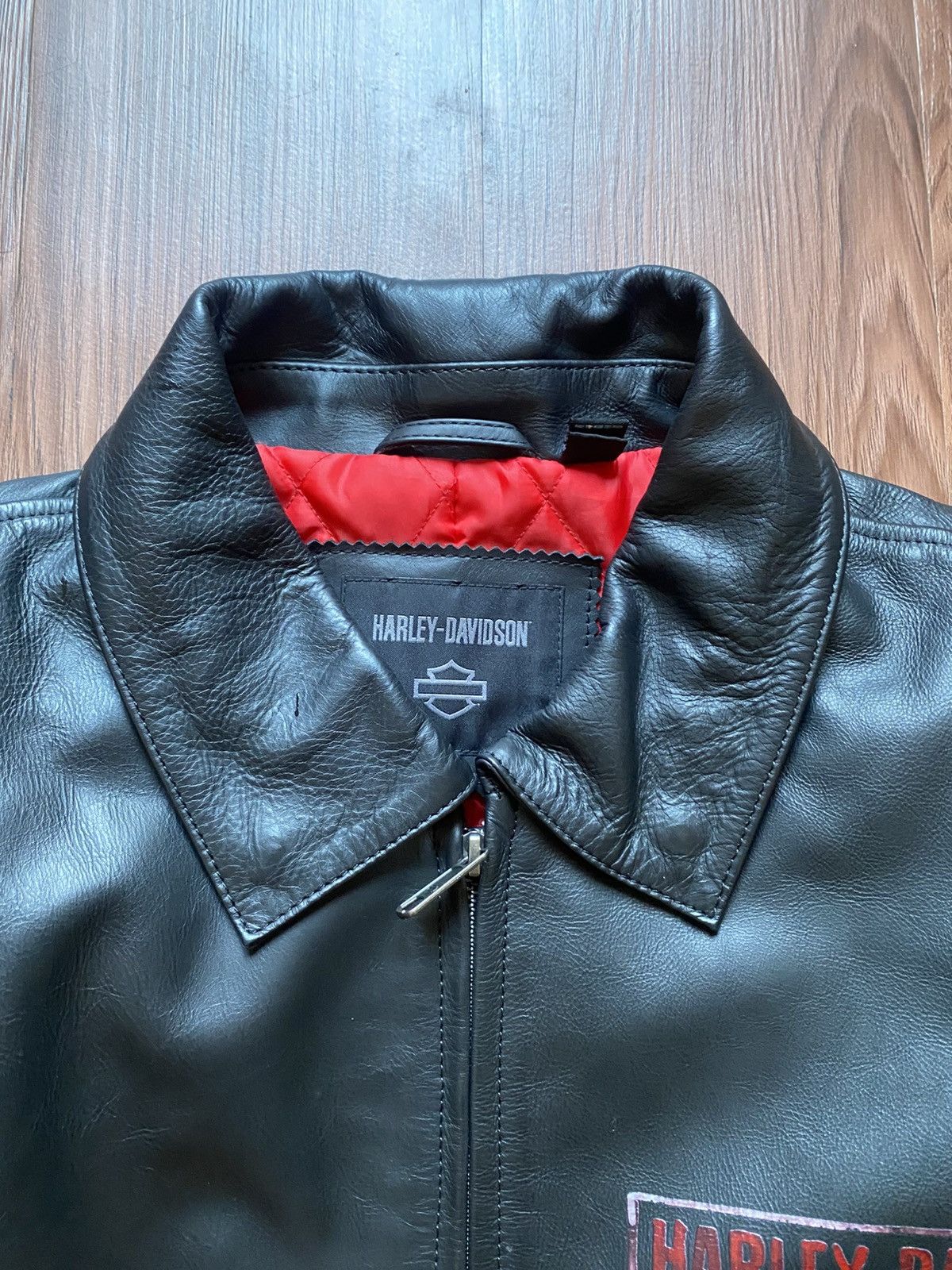 Harley Davidson 😱RARE😱 harley davidson leather jacket Size US M / EU 48-50 / 2 - 4 Thumbnail