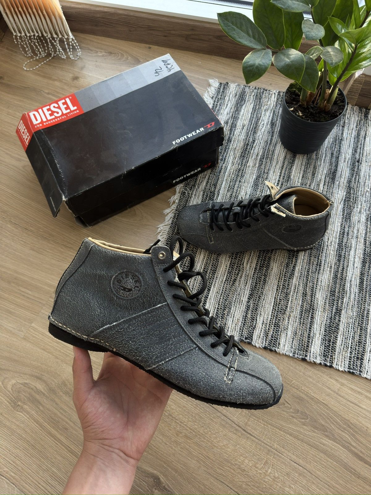 靴 vintage desel archive lether boots 27.5 vintage desel archive lether boots 27.5