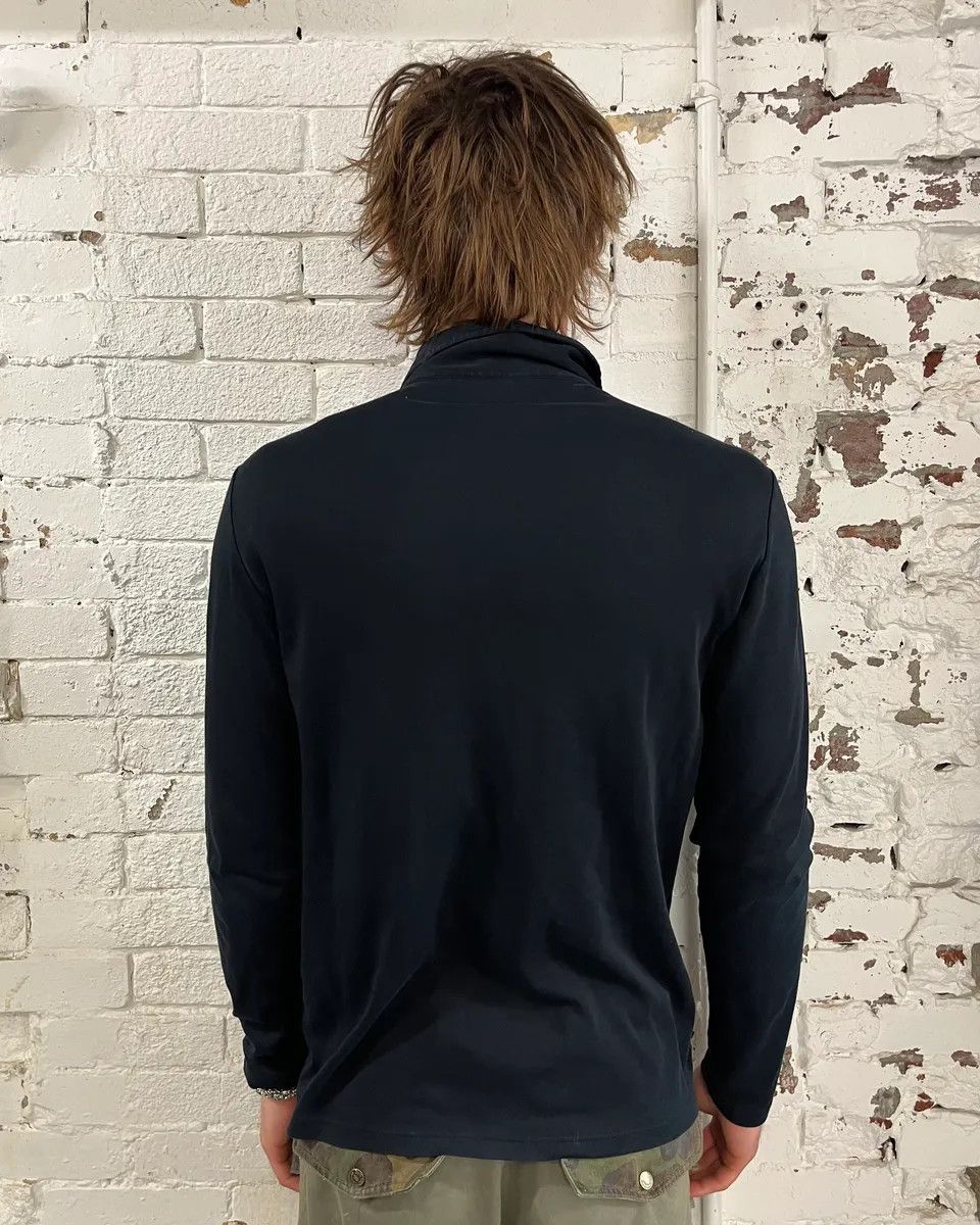Prada SS2008 Prada Black Linea Rossa Longsleeve Polo Size US M / EU 48-50 / 2 - 4 Thumbnail