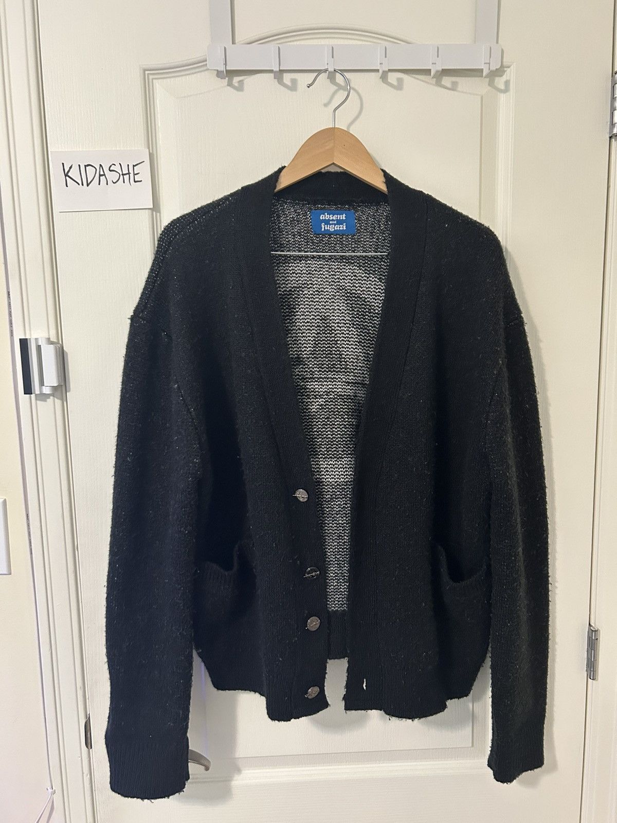 Absent × Fugazi Absent x Fugazi knit cardigan Size US S / EU 44-46 / 1 - 1 Thumbnail