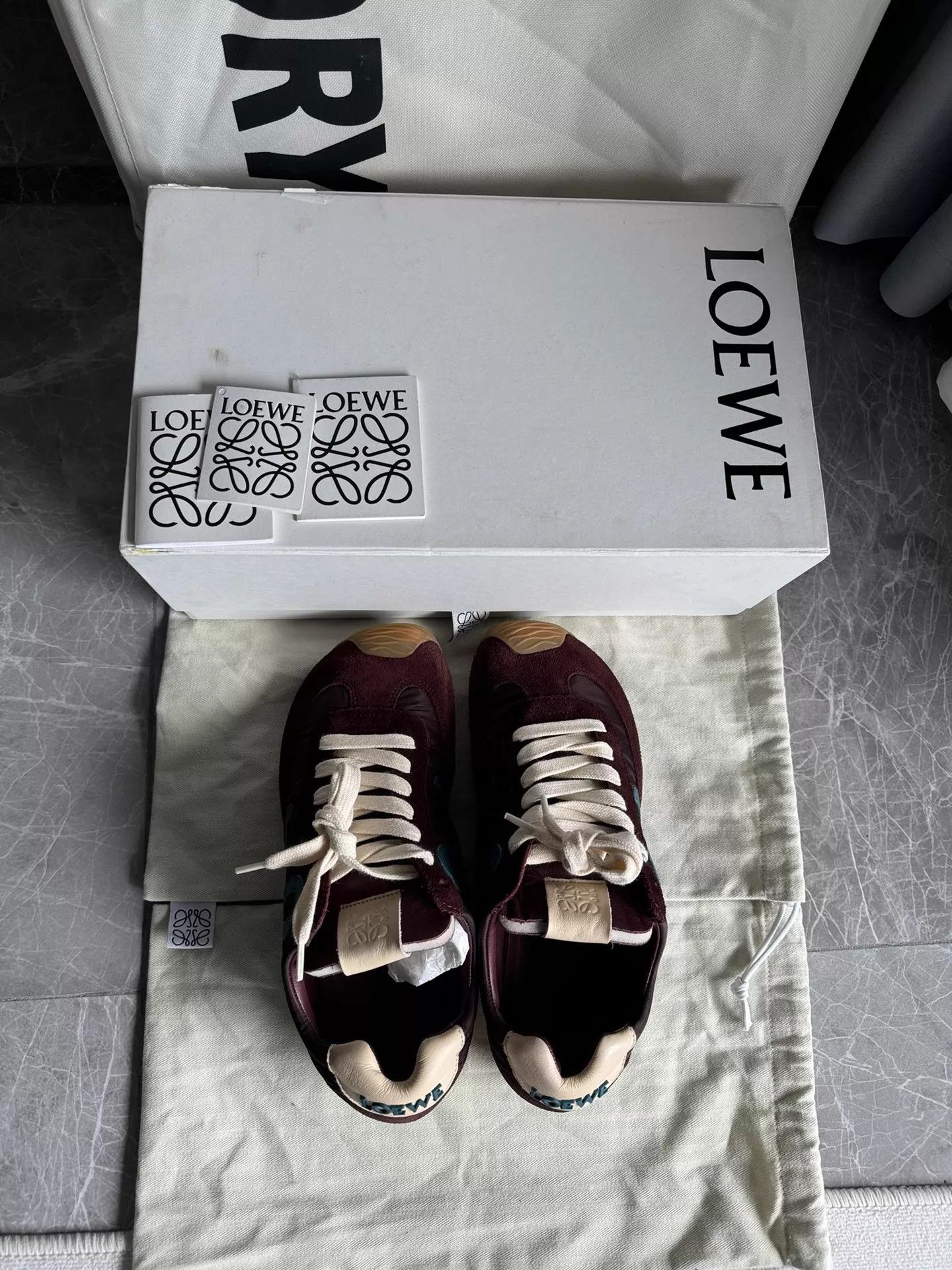 Loewe Loewe Ballet Runner 2.0 Milk Chocolate Brown Size US 7.5 / IT 37.5 - 6 Thumbnail