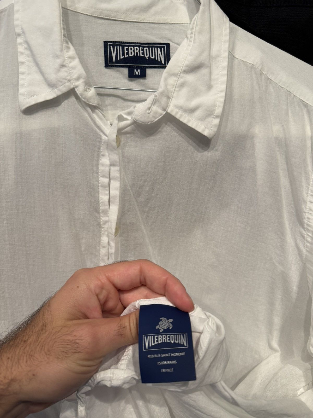 Vilebrequin Vilbrequin White Linen Shirt Size US M / EU 48-50 / 2 - 4 Thumbnail