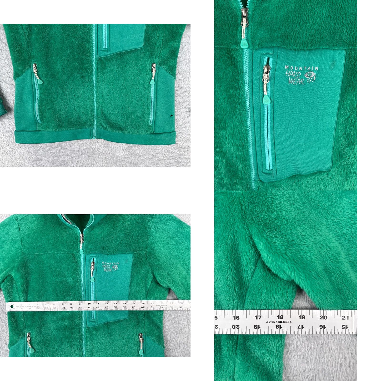 Mountain Hardwear Mountain Hardwear Jacket Womens Medium Green Deep Pile Fleece Polartec READ Size M / US 6-8 / IT 42-44 - 8 Thumbnail