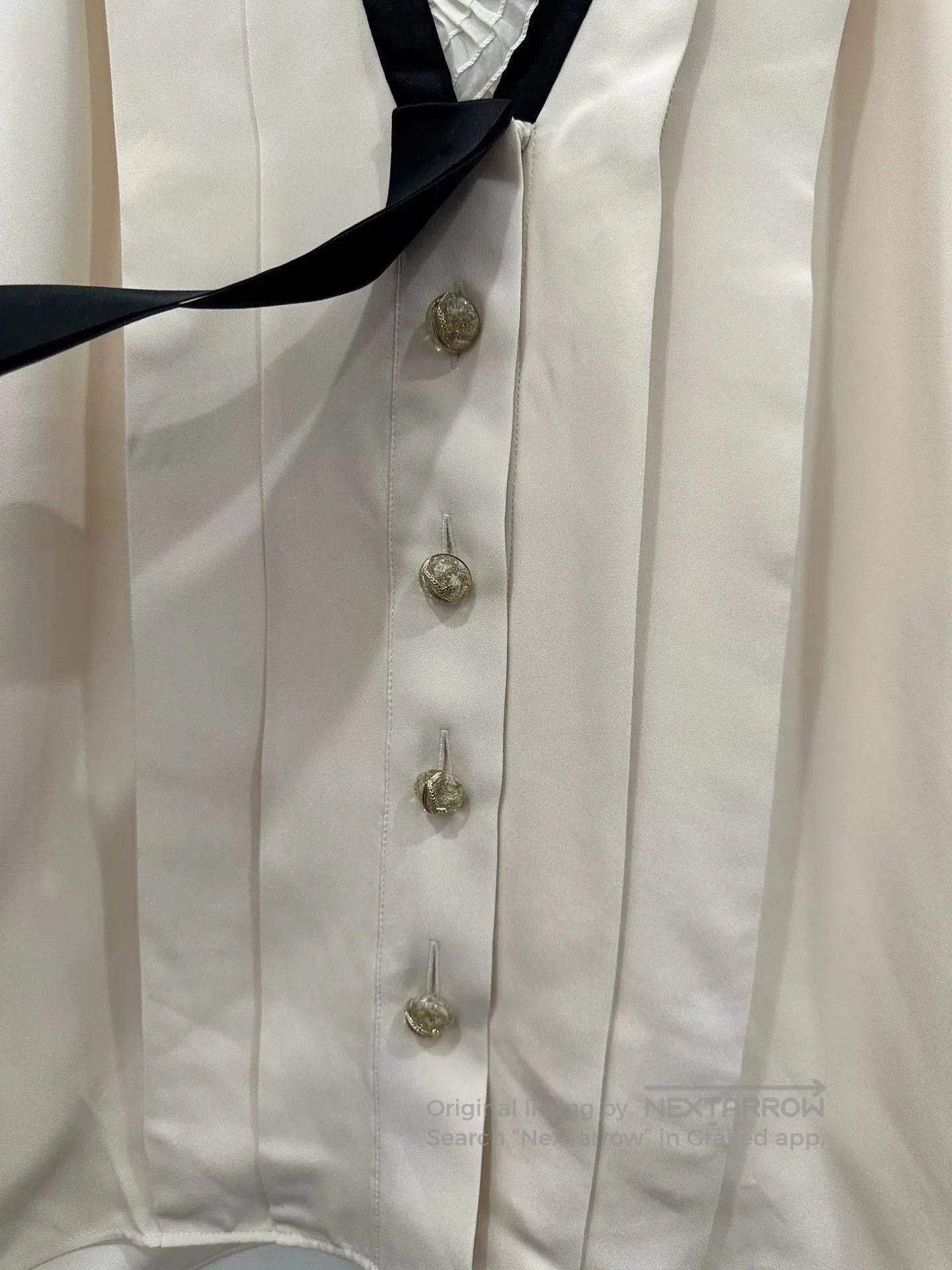 Chanel Chanel Vintage Sleeveless Blouse. Size S / US 4 / IT 40 - 4 Thumbnail