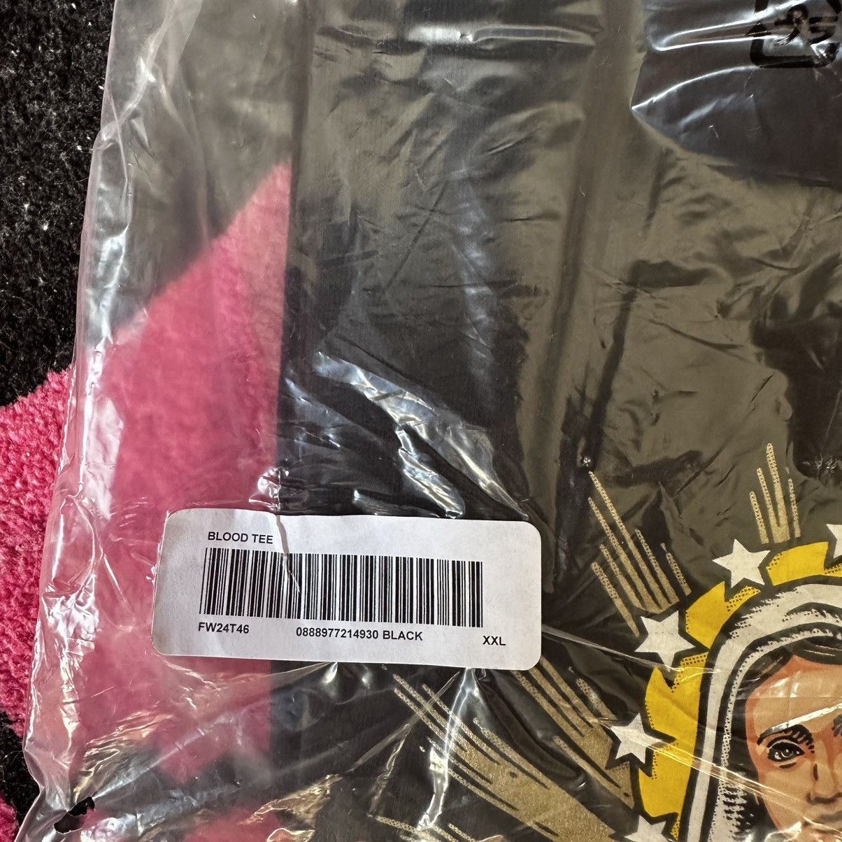 Supreme Supreme Blood Tee Black Sean Cliver Size US XXL / EU 58 / 5 - 3 Thumbnail