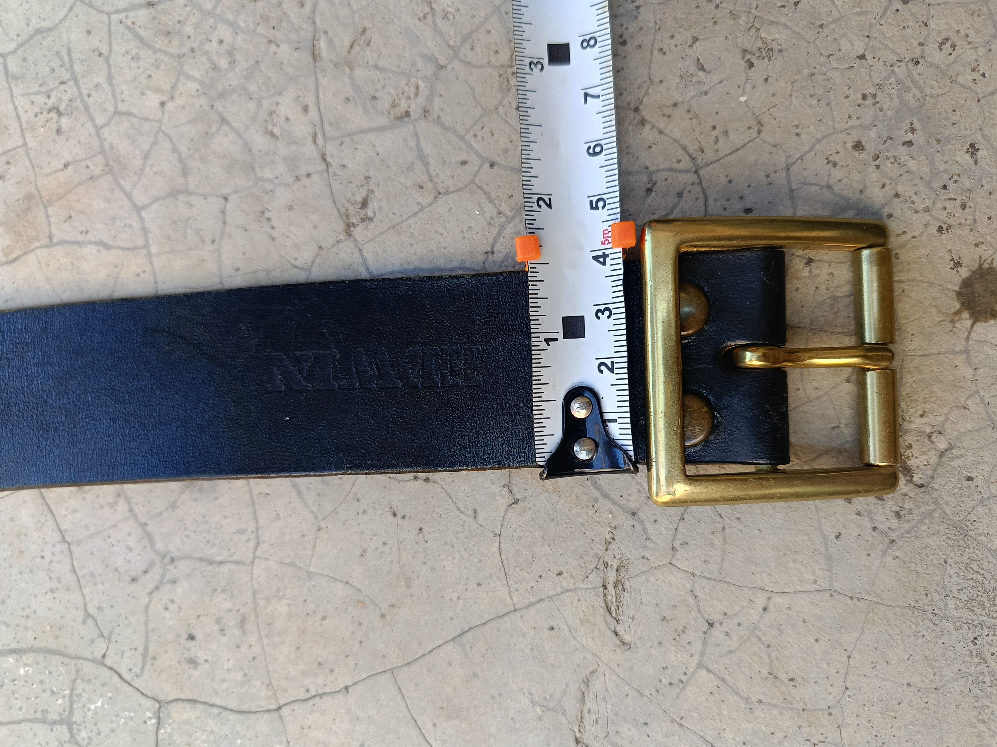 Edwin EDWIN VINTAGE LEATHER BELT Size 28 - 9 Thumbnail