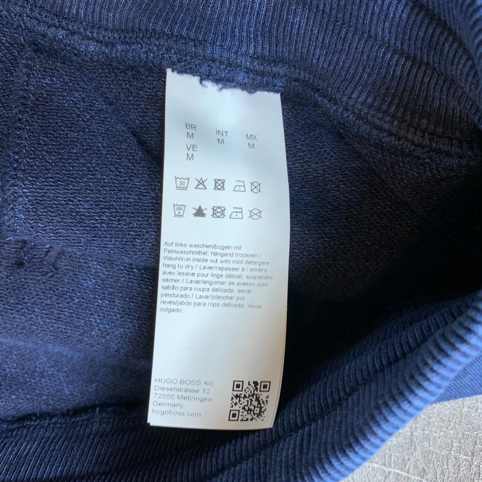 Hugo Boss RARE! MENS Hugo Boss Logo Indigo Dye Shorts Sz. Med (332) Size US 32 / EU 48 - 5 Thumbnail